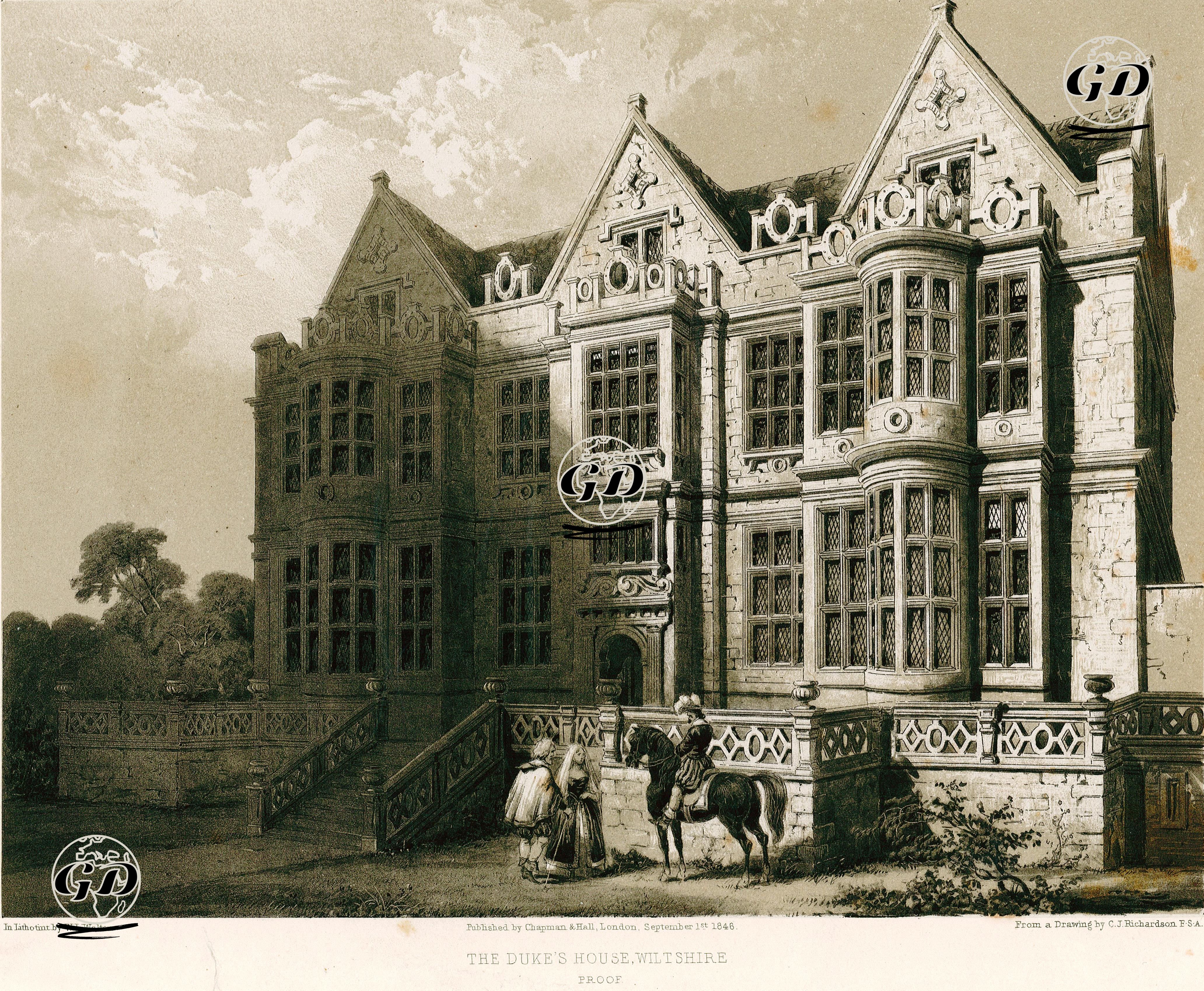 Dükün Evi, Wiltshire -  - 1846