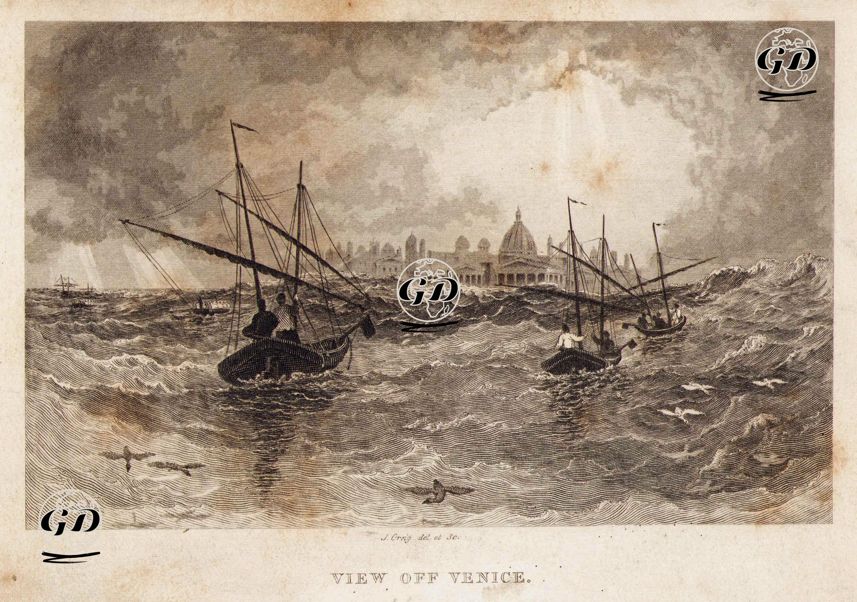 Venedik Açıkları -  - 1800's