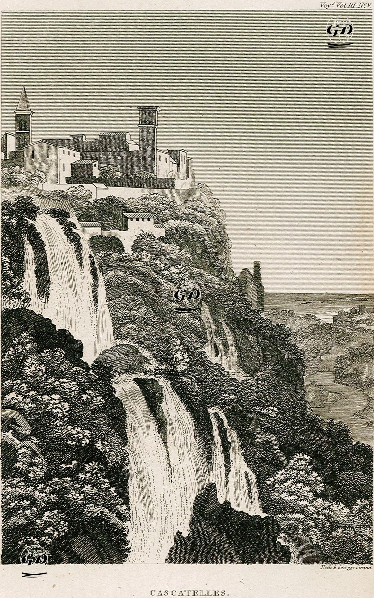 Tivoli'nin Şelalesi -  - 1820