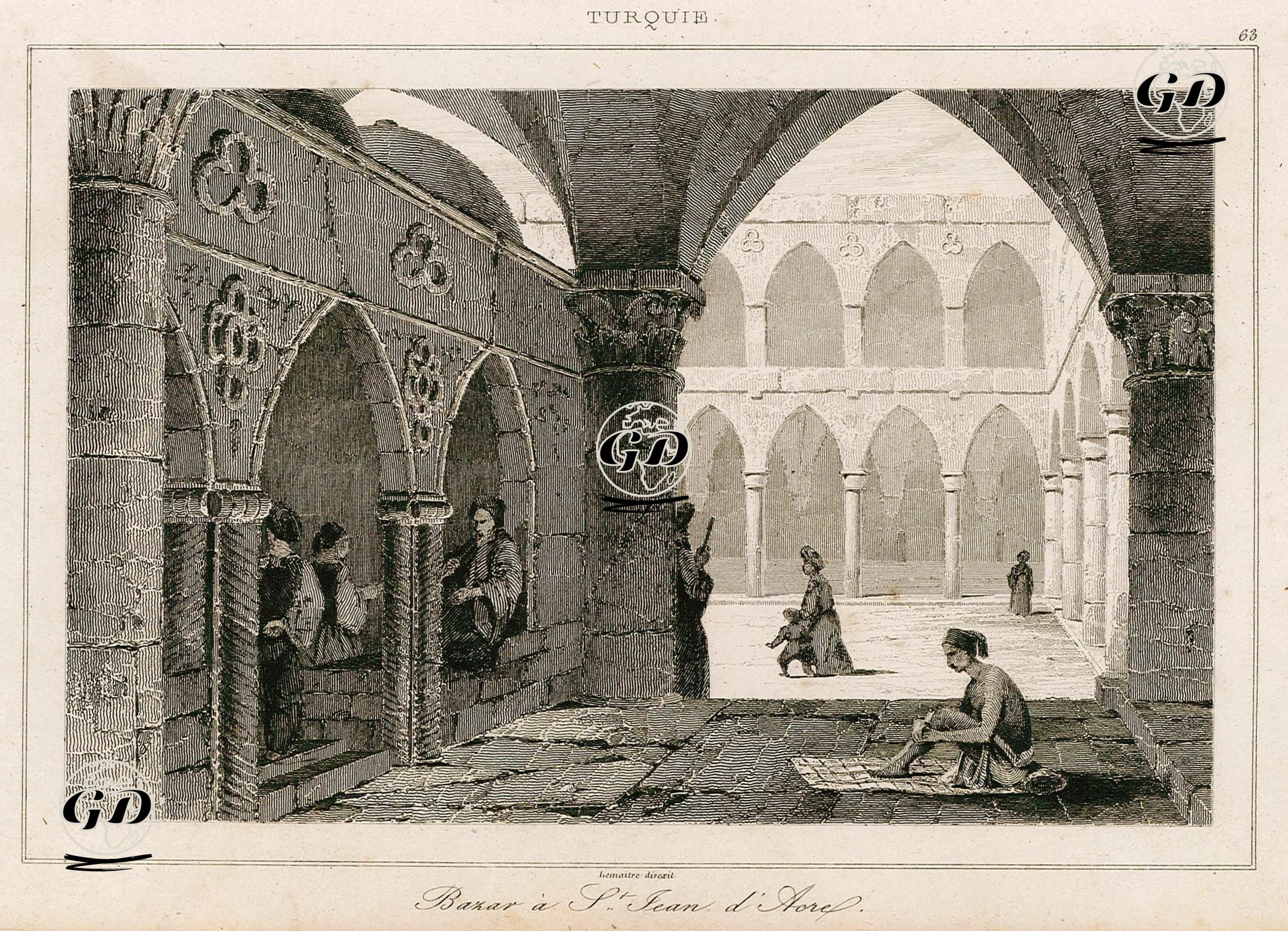 Akkada Khan Al-Umdan Kervansarayı -  - 1847
