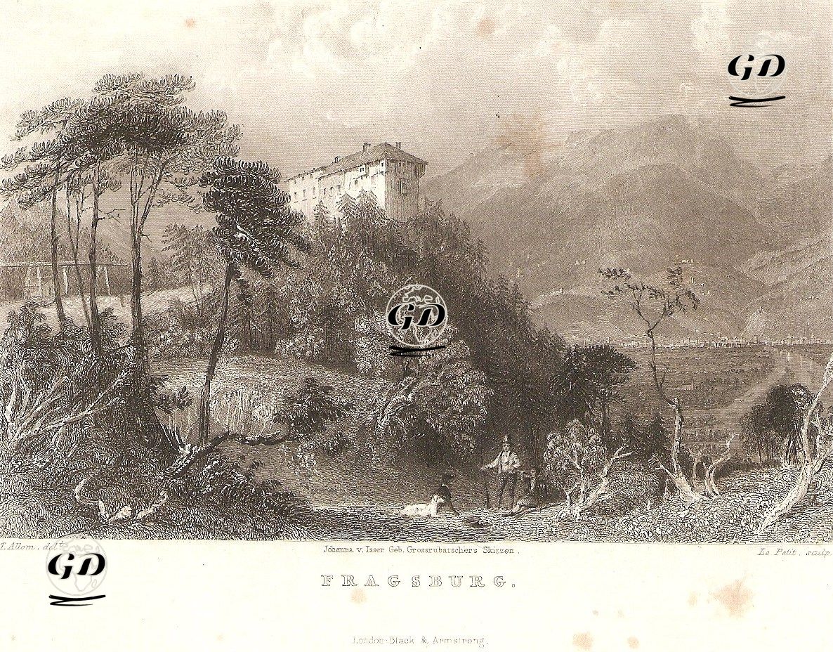 Fragsburg - Thomas Allom (1804-1872) - 1835