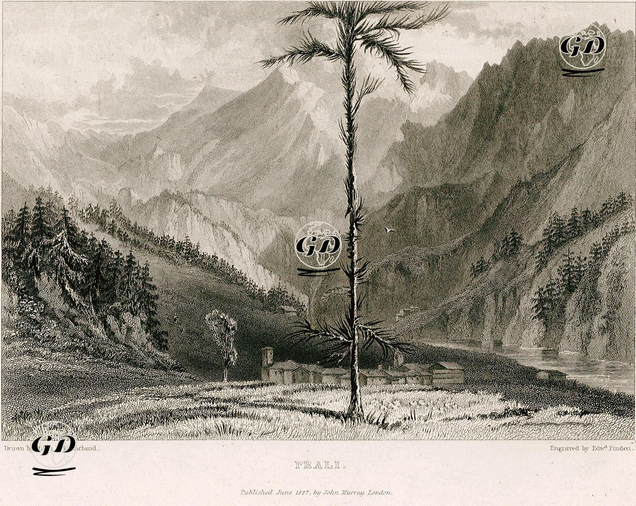 Prali - Hugh Dyke Acland - 1827