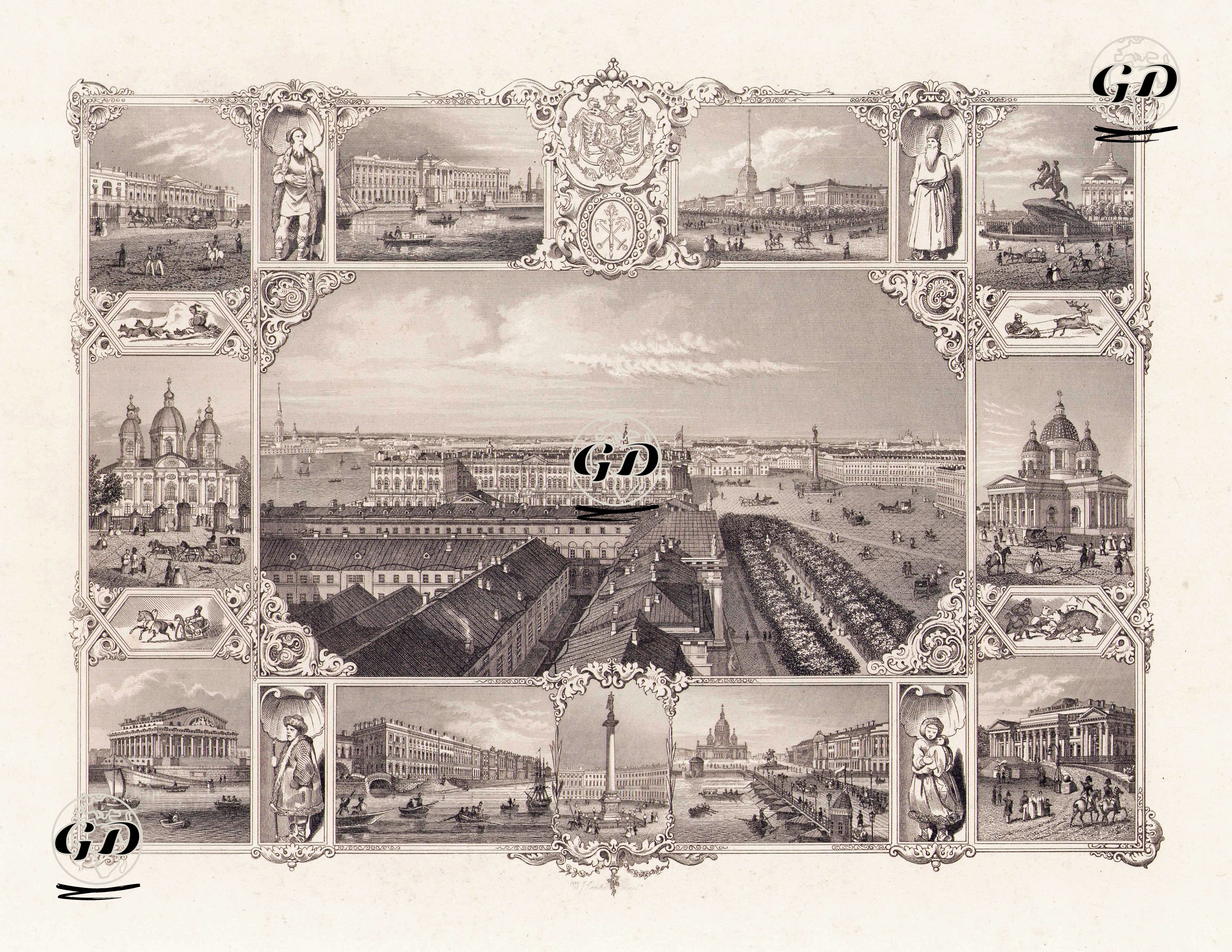 St. Petersburg -  - 1830's-1850's
