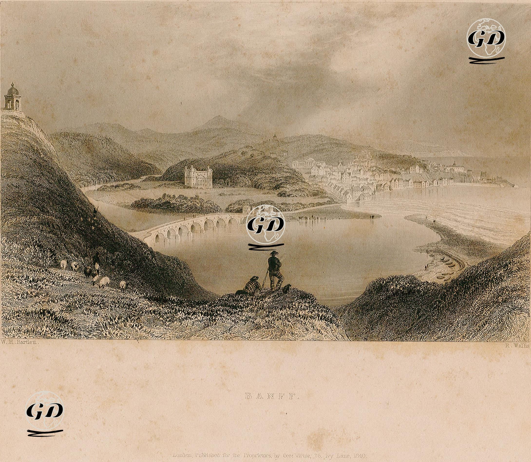 Banff - William Henry Bartlett (1809-1854) - 1840