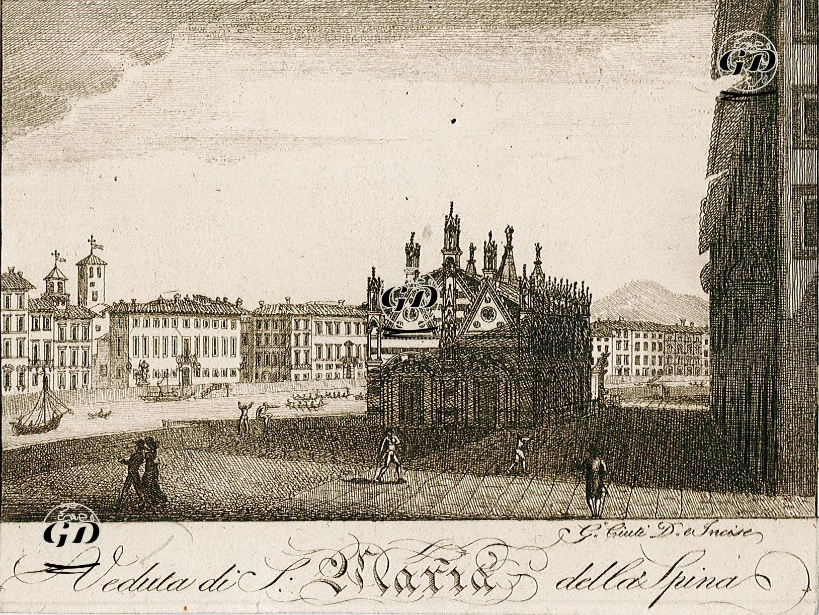 Santa Maria Della Spina Klisesi -  - 1700's