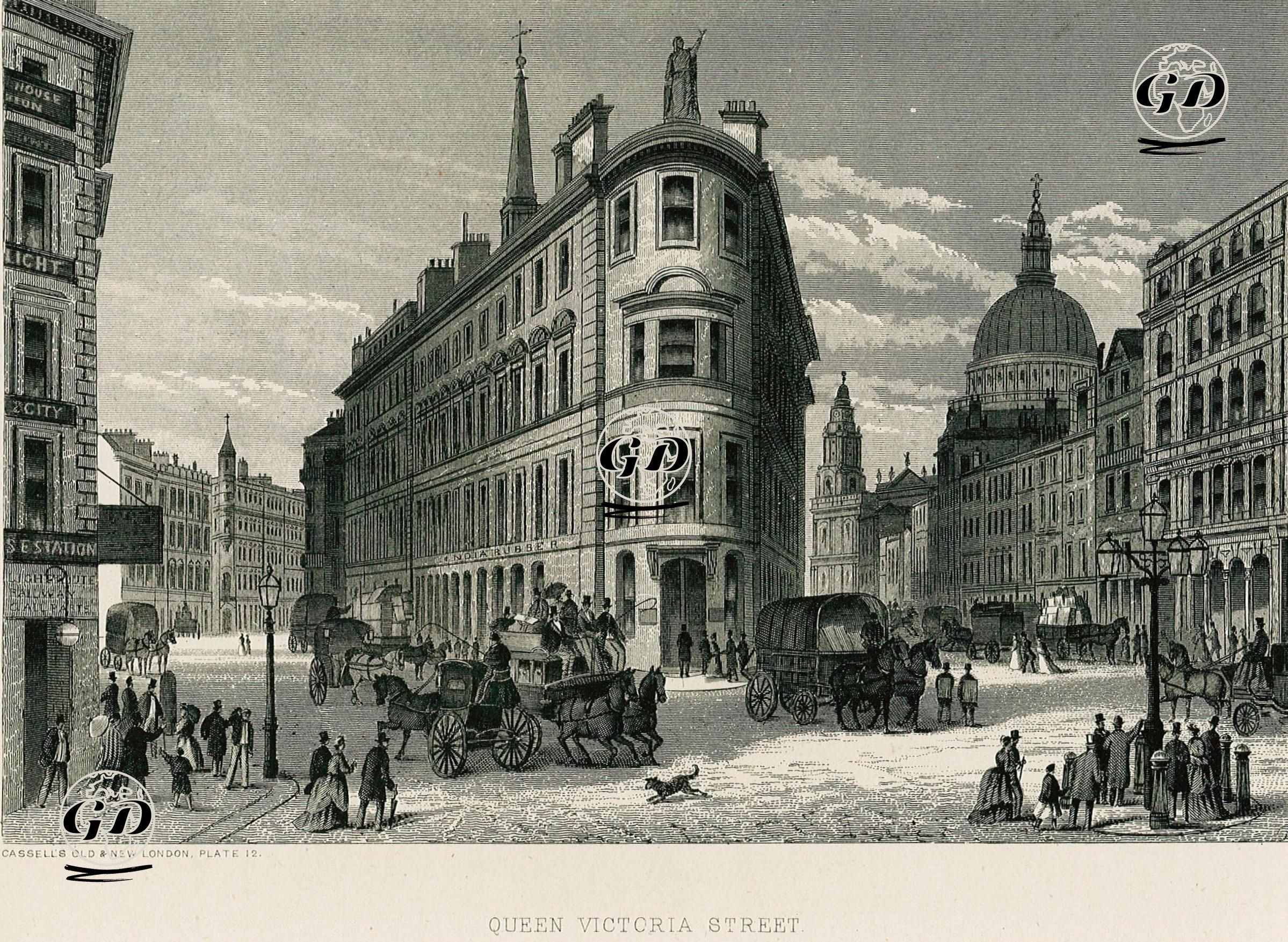 Kraliçe Victoria Caddesi -  - 1890