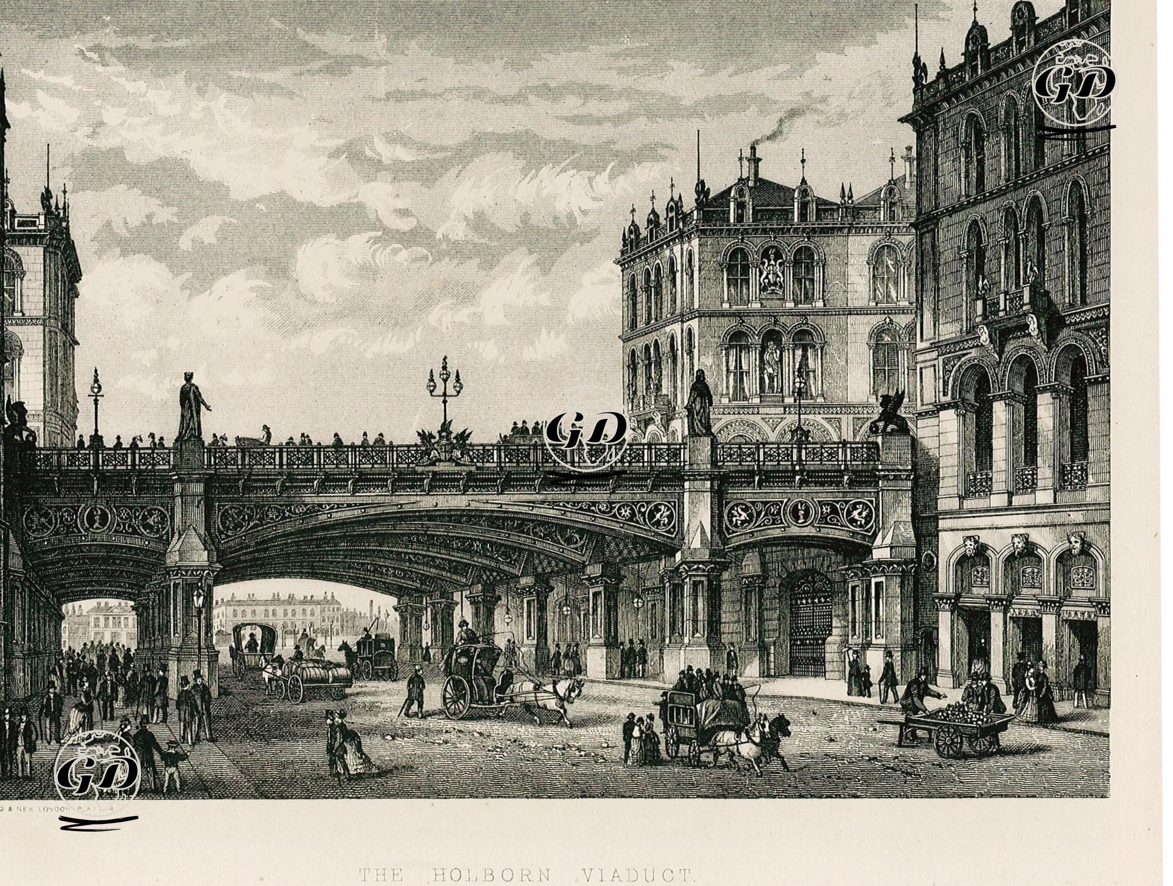 Holborn Viyadüğü -  - 1890