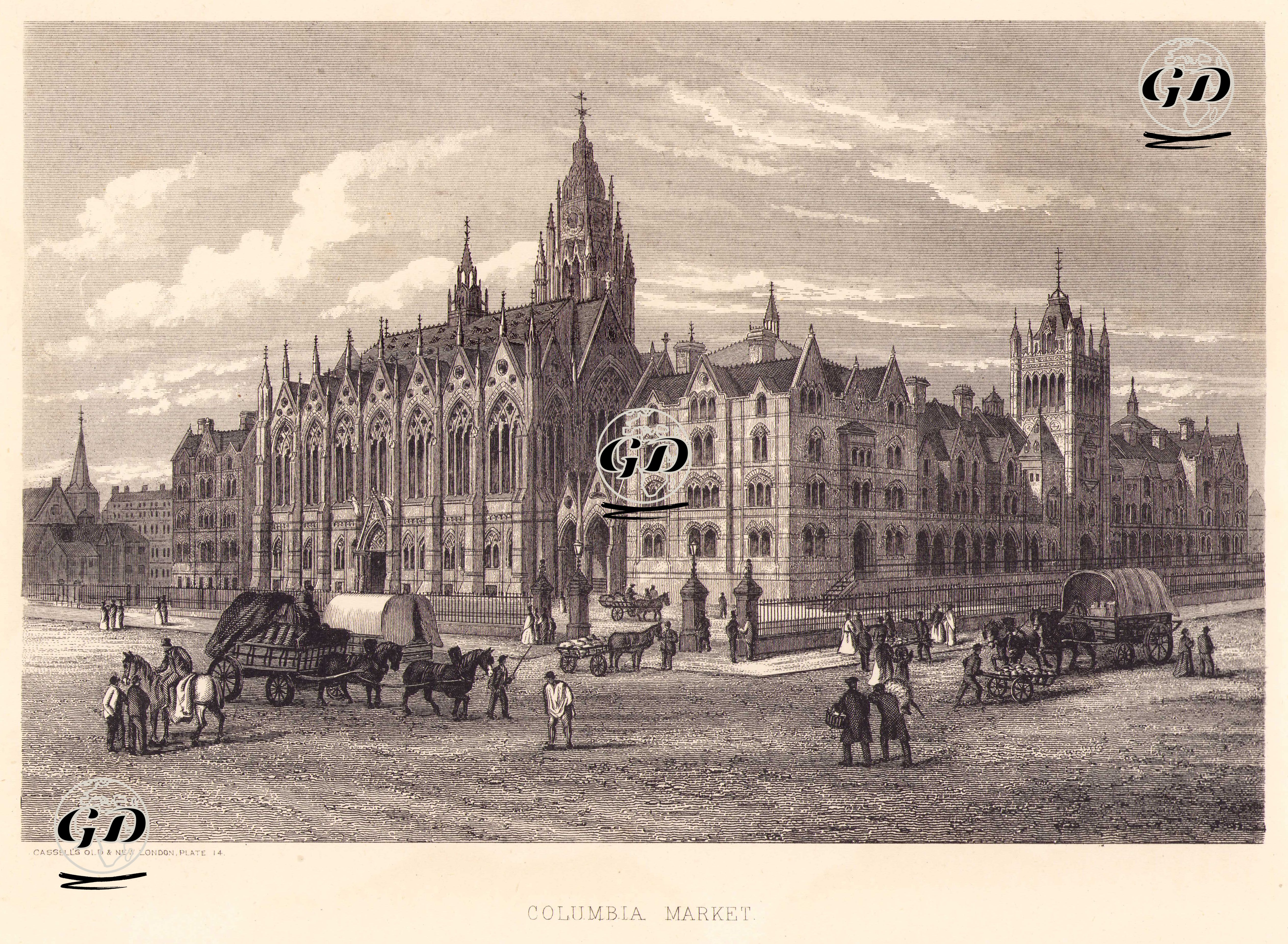 Columbia Market Binası -  - 1890