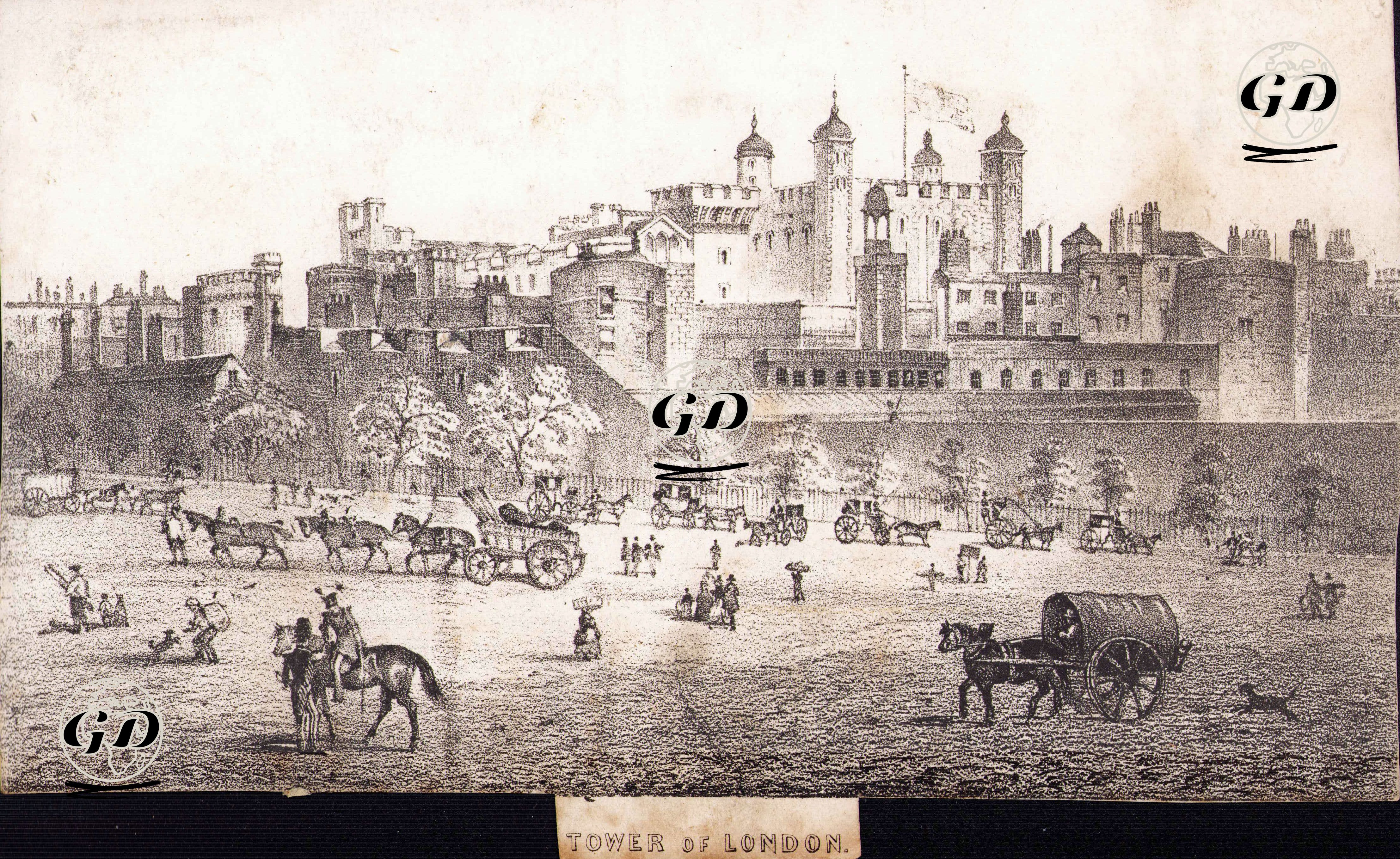 Londra Kulesi -  - 1800's