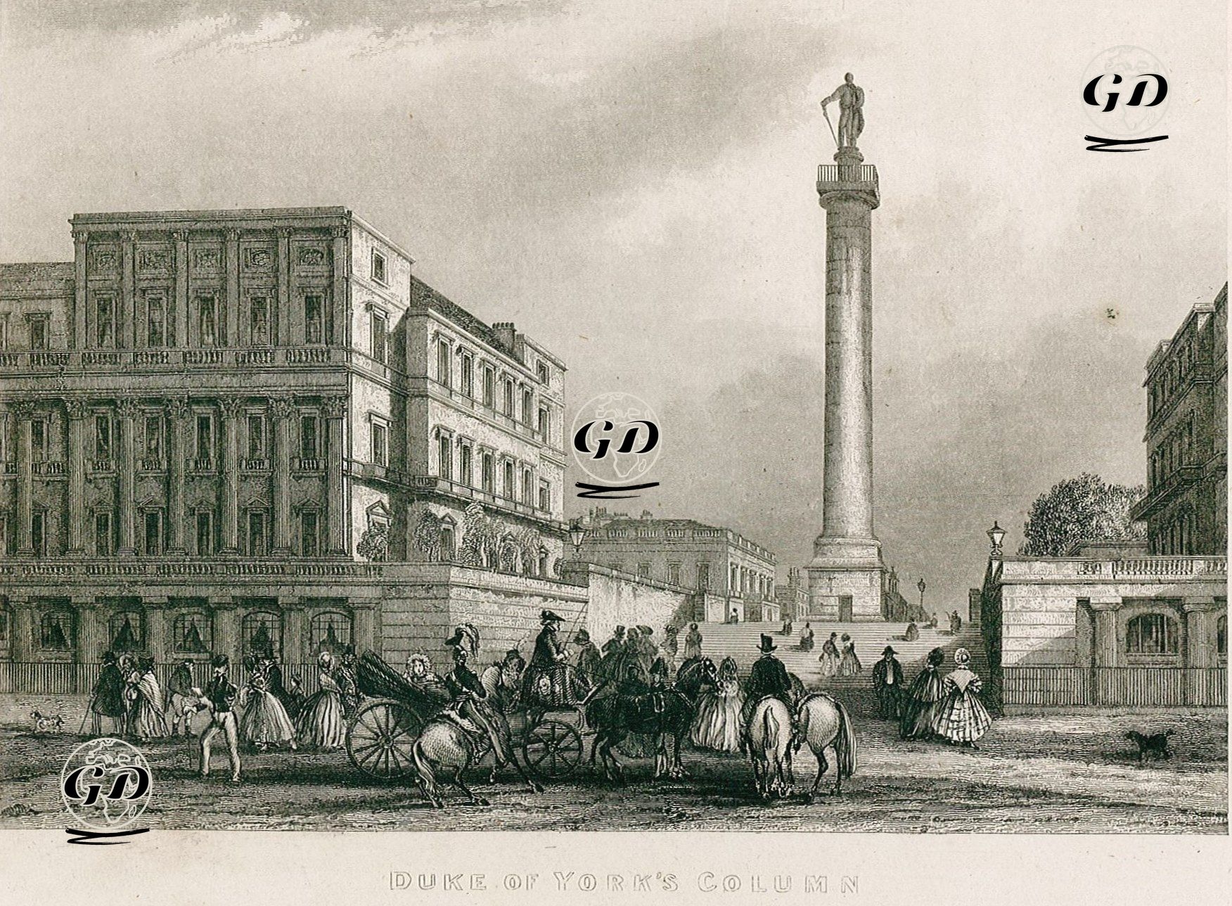York Dükü Sütun -  - 1838