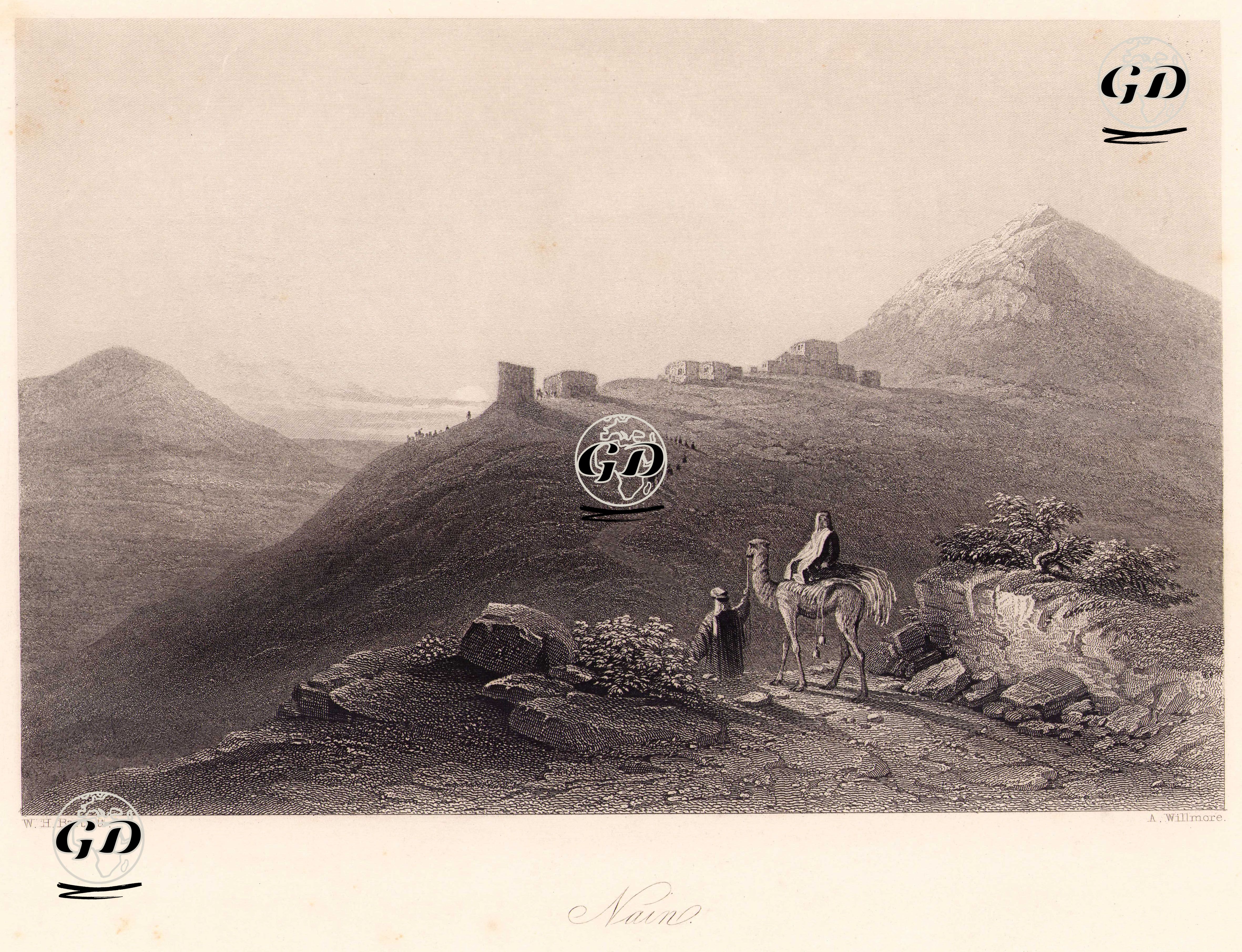 Nein - William Henry Bartlett (1809-1854) - 1840's-1850's