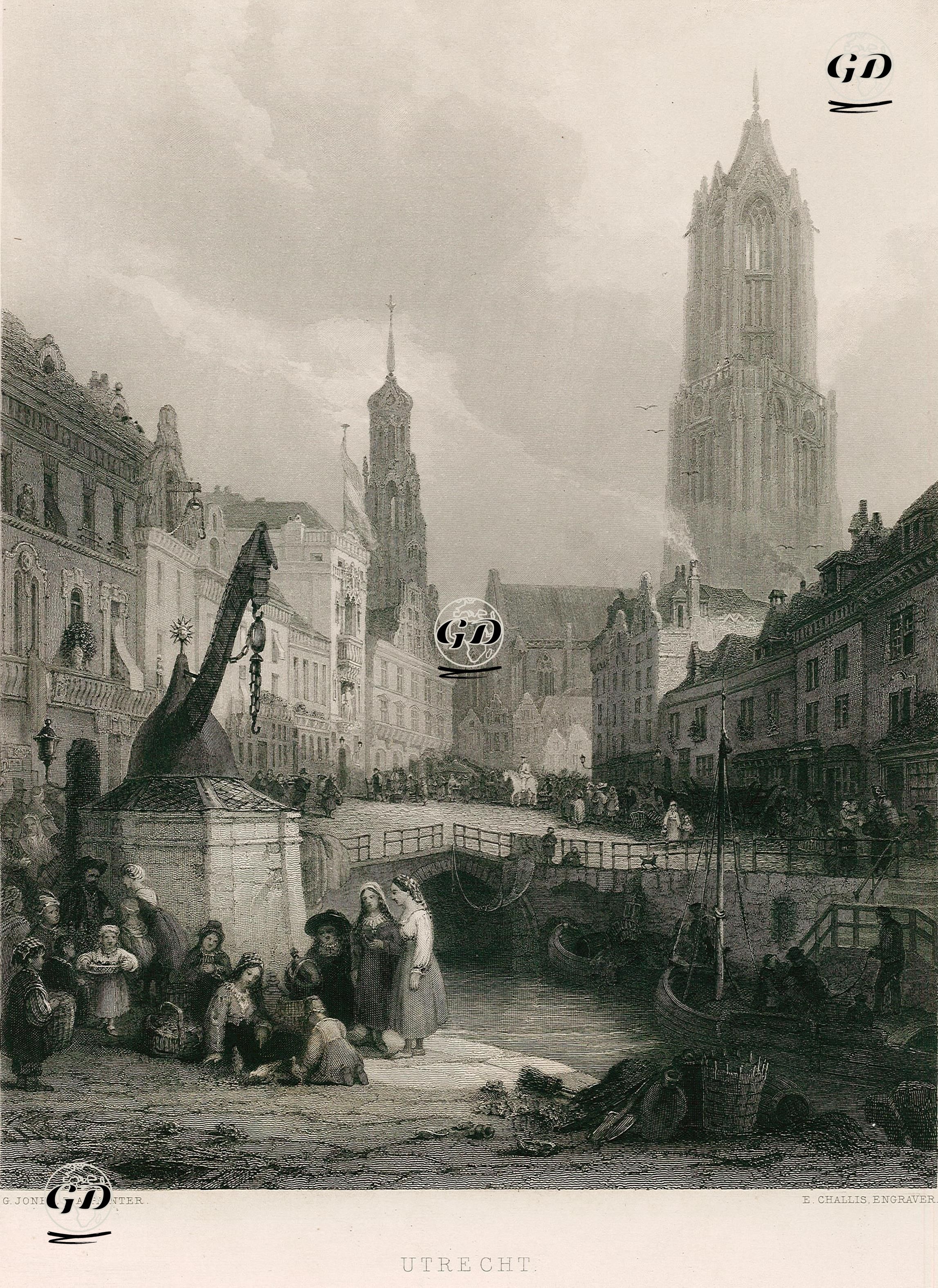 Utrecht - George Jones (1786-1869) - 1853