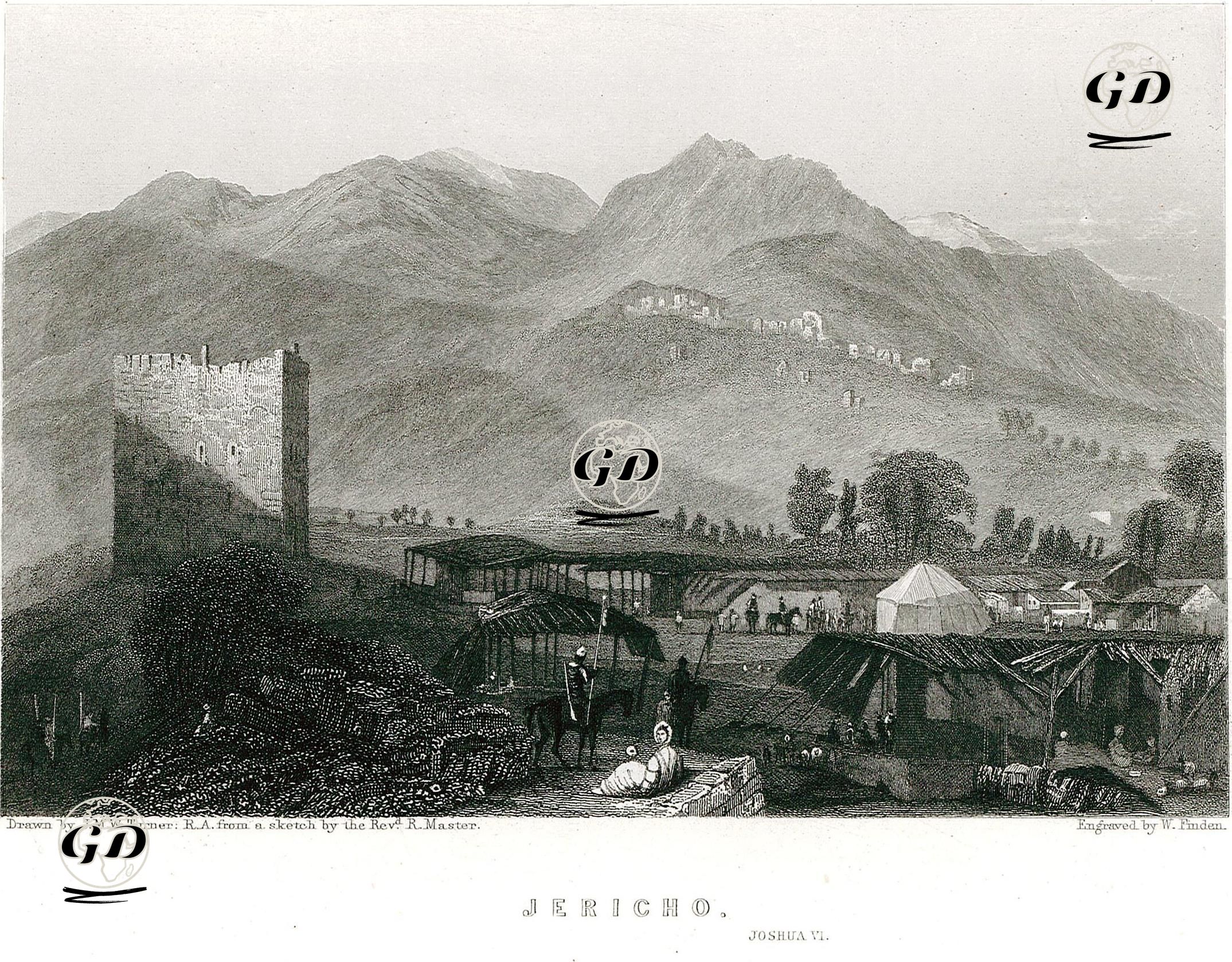 Eriha - Joseph Mallord William Turner (1775-1851) - 1830's-1850's