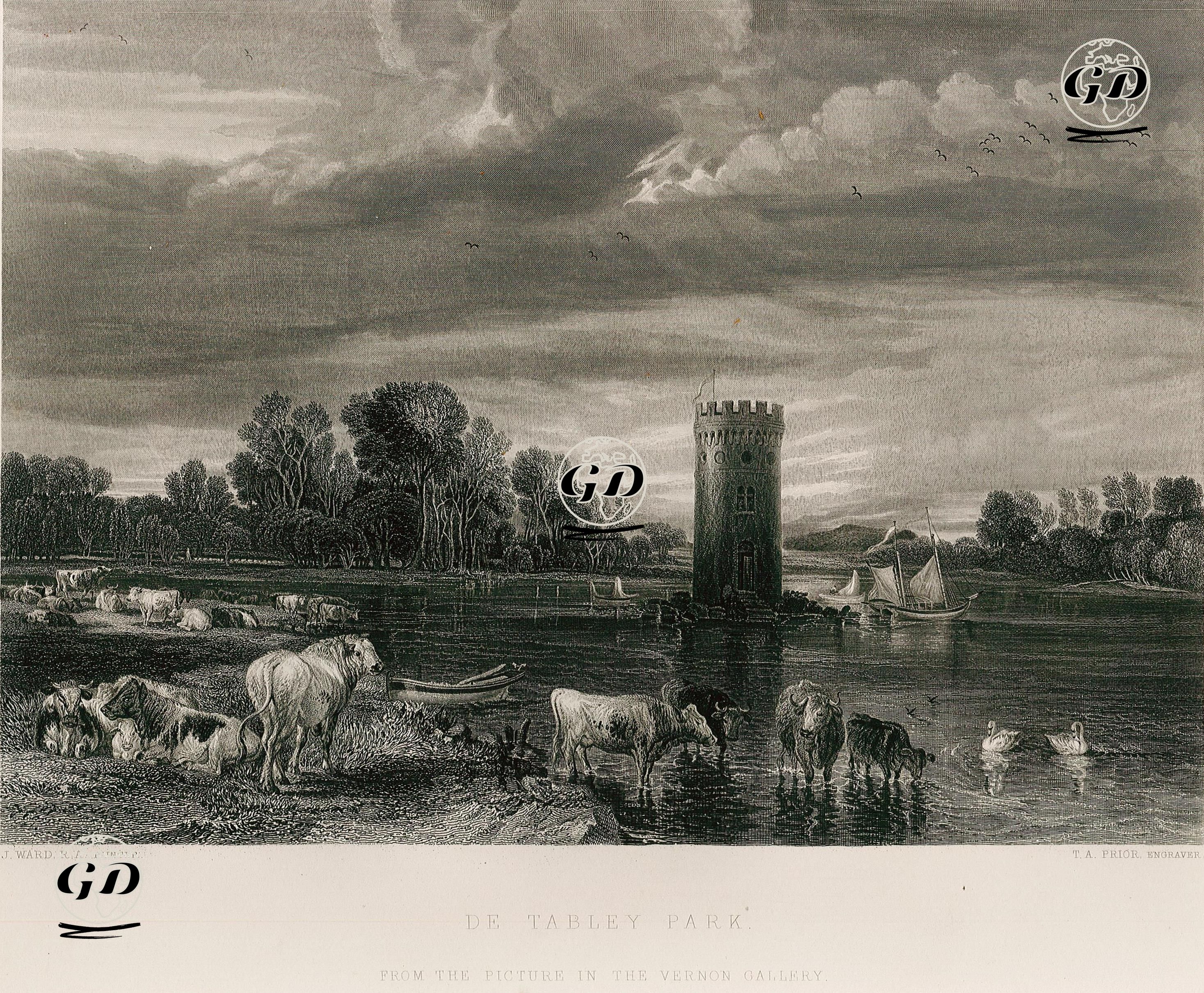 De Tabley Park - James Ward (1769-1859) - 1851