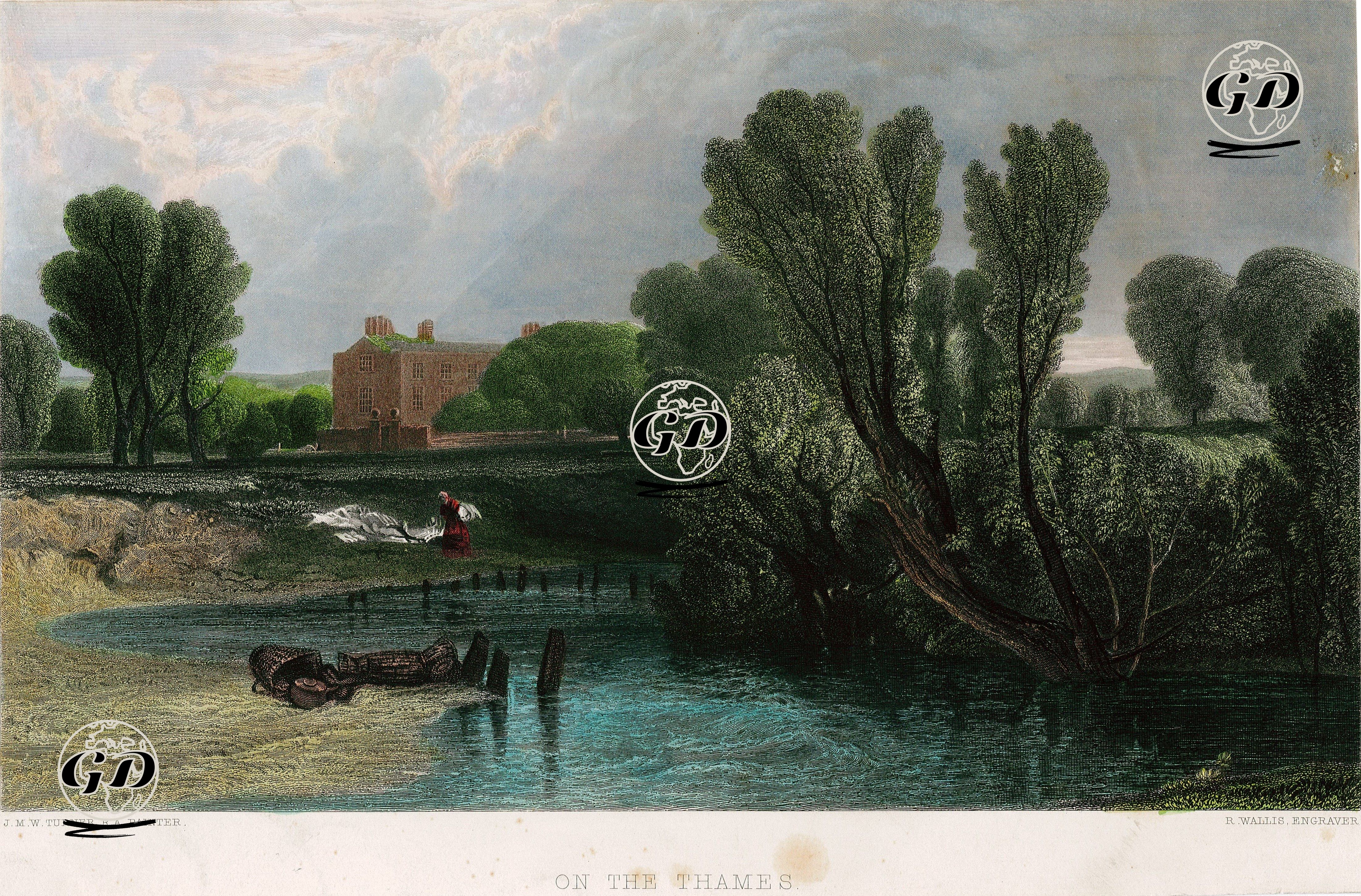 Thames Nehrinde - Joseph Mallord William Turner (1775-1851) - 1859