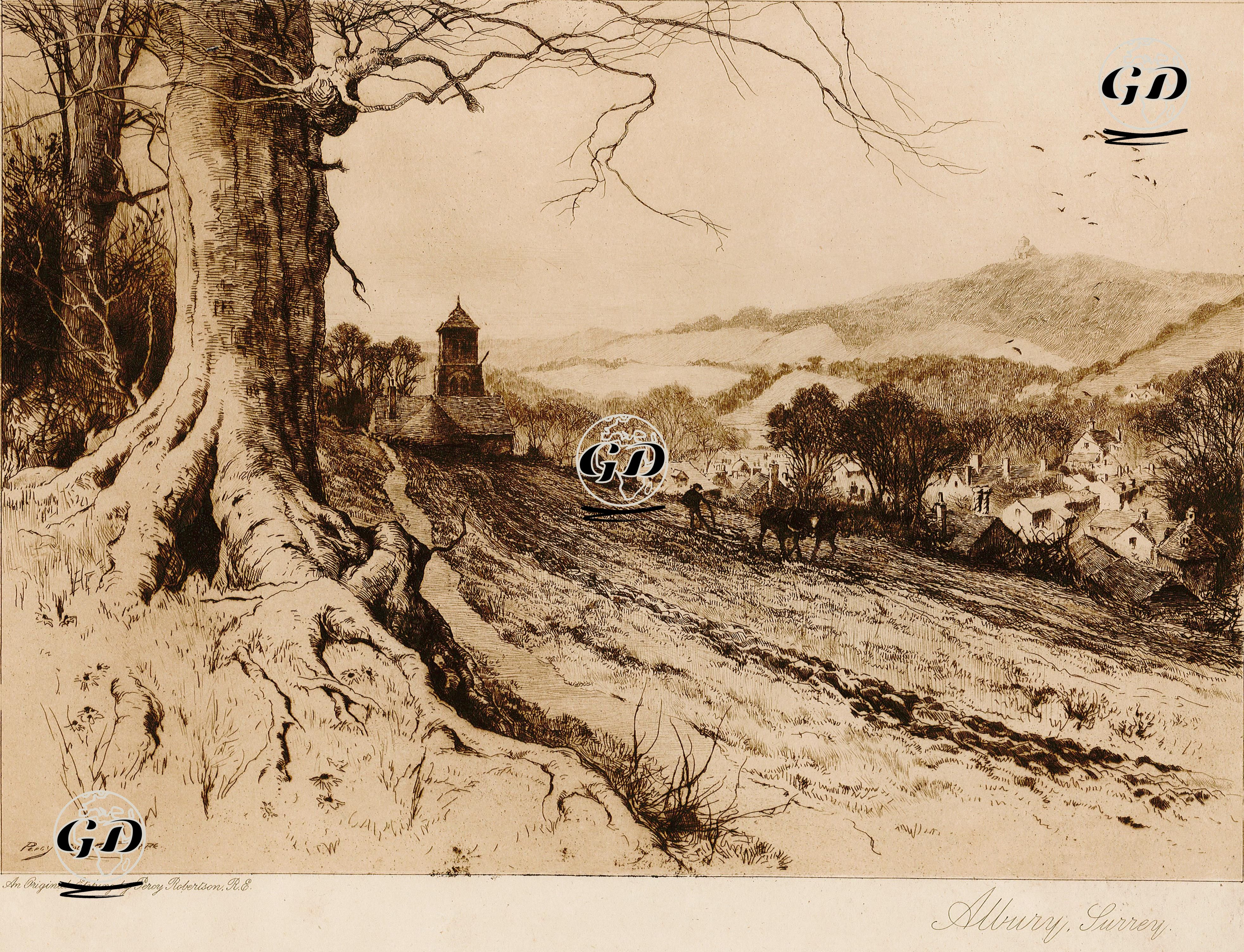 Albury, Surrey - P.Robertson - 1890