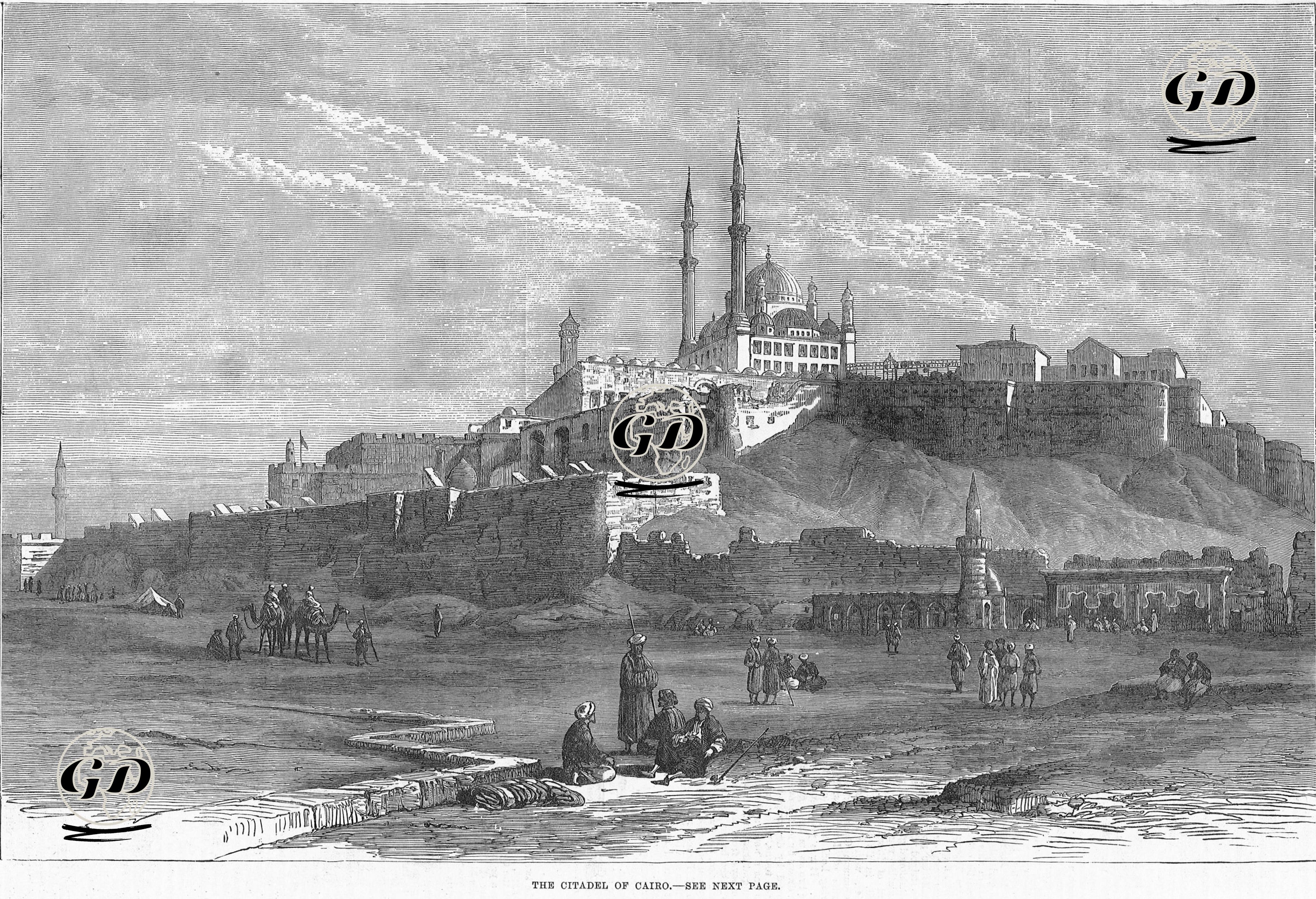Kahire Selahattin Kalesi -  - 1881