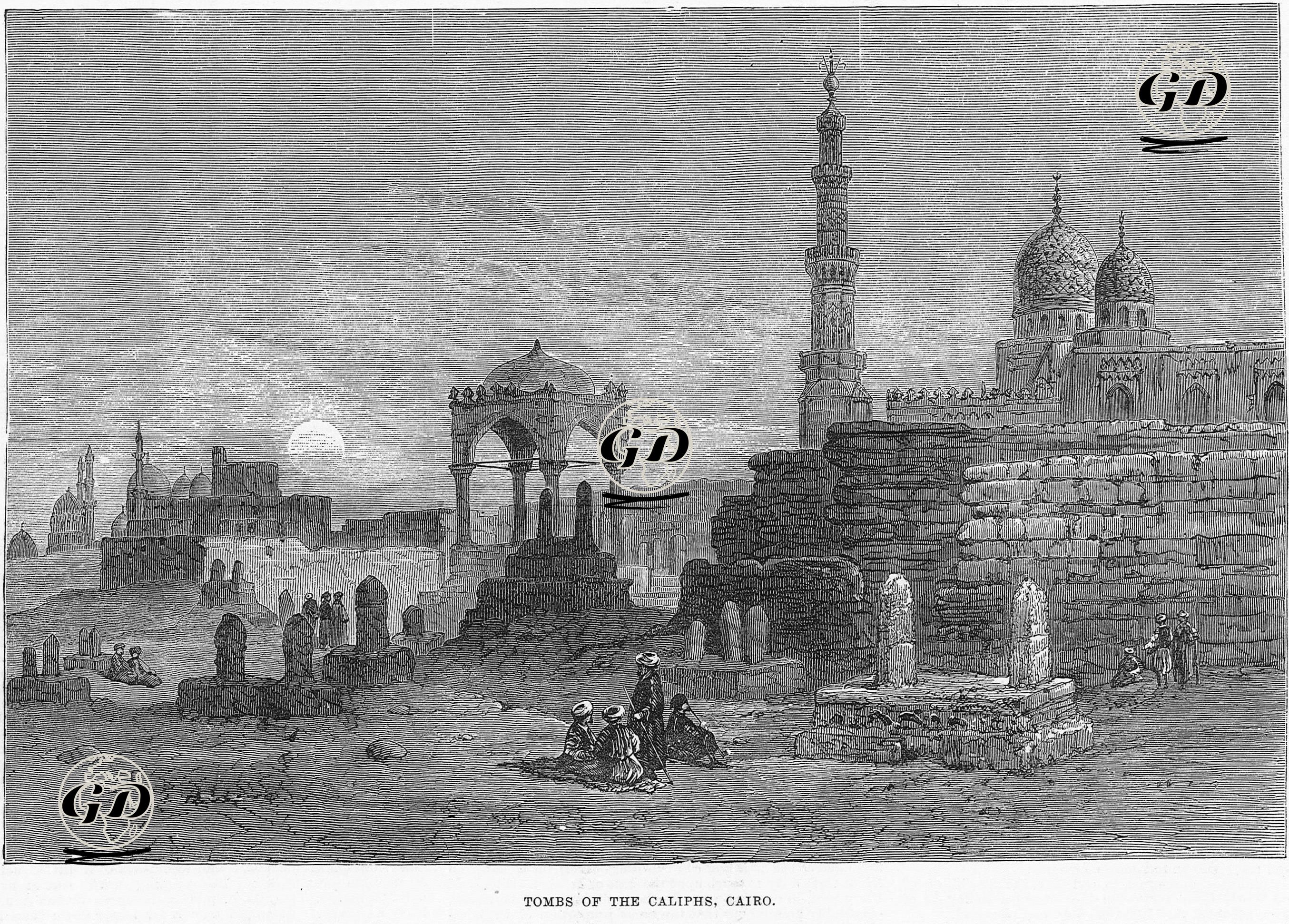 Halifenin Türbesi Kahire -  - 1881