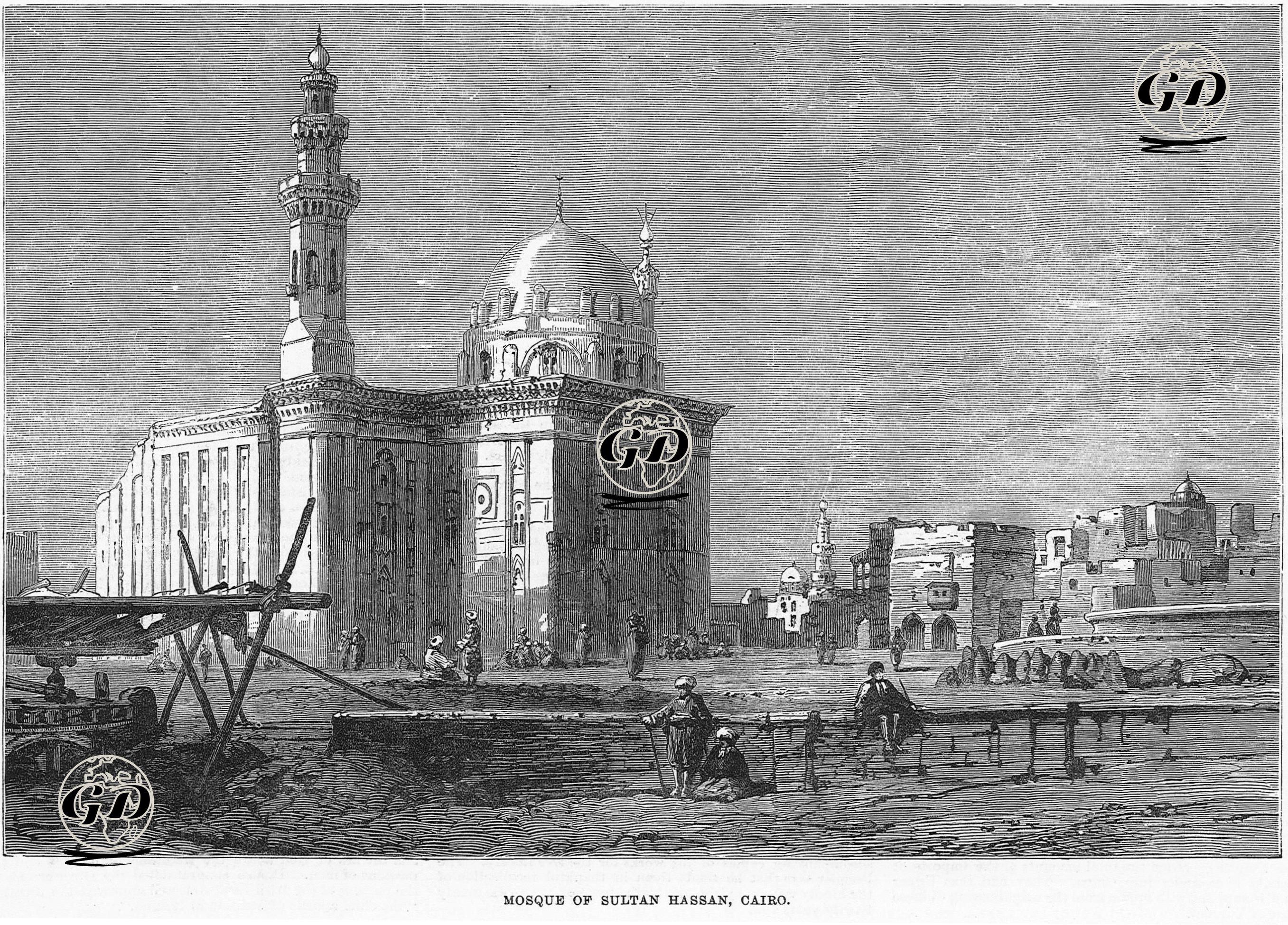 Mosque Of Sultan Hassan, Cairo  -  - 1881