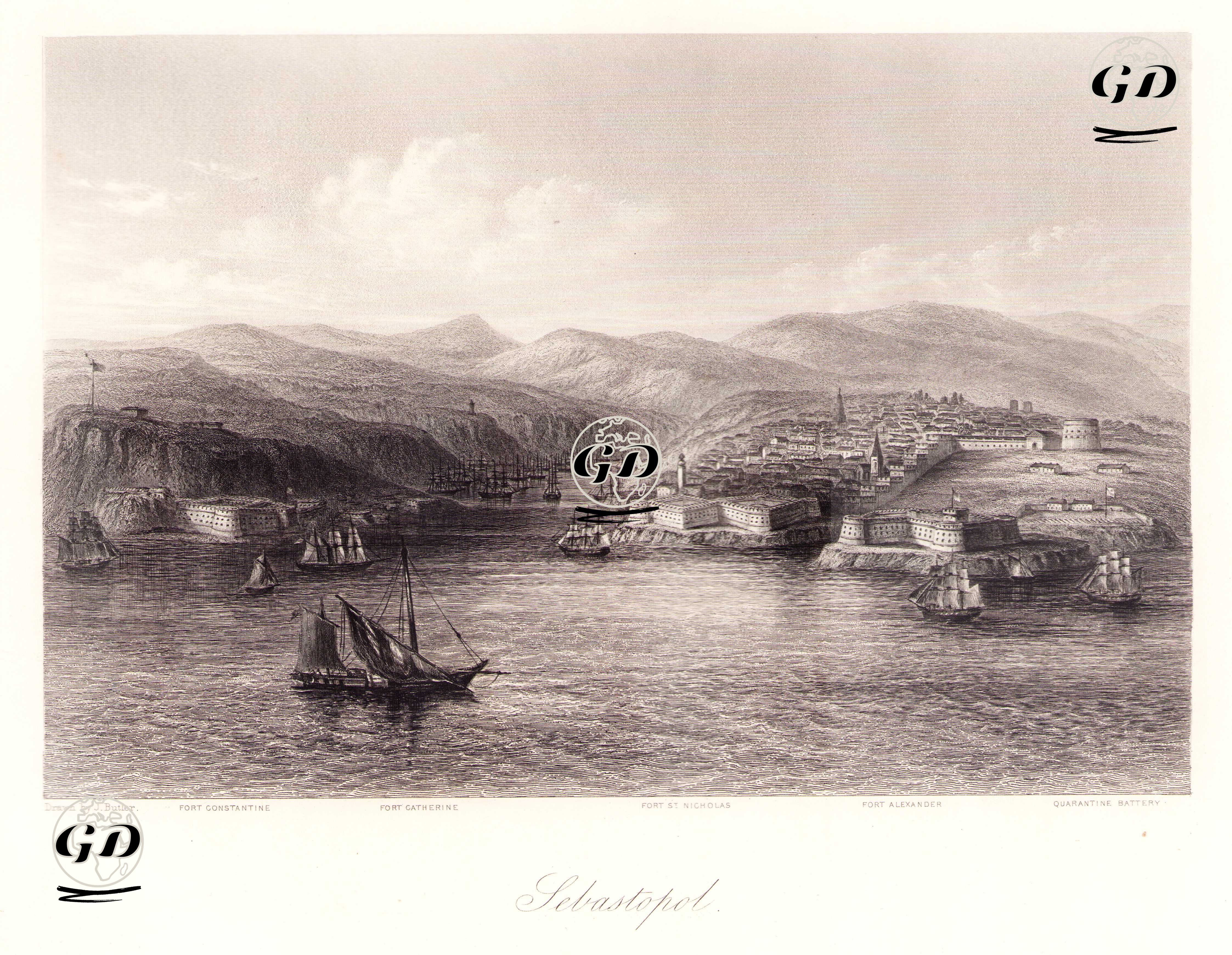 Sivastopol - J.Butler - 1854