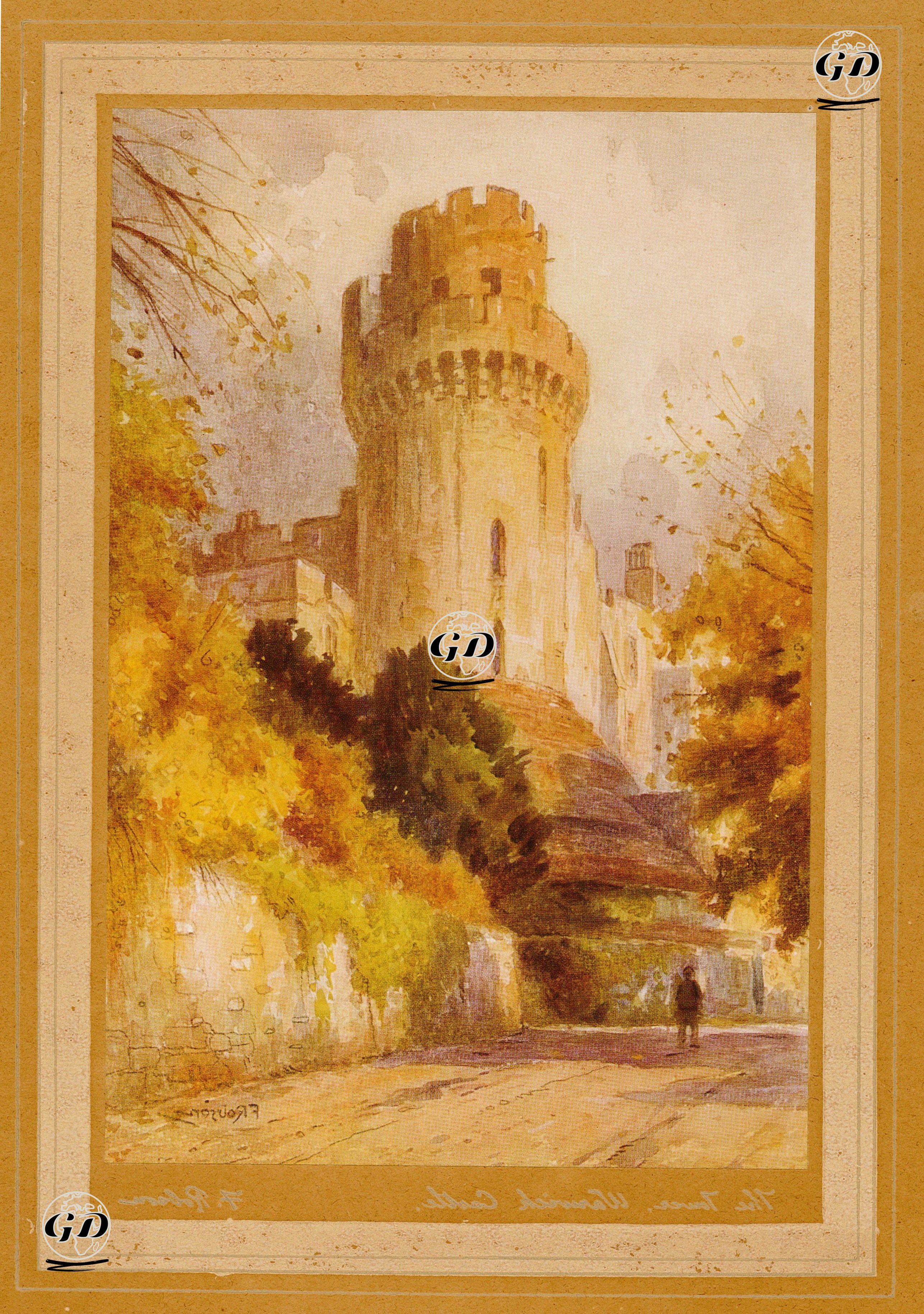 The Tower, Warwick Castle - Featherstone Robson (1880-1936) - 1920's