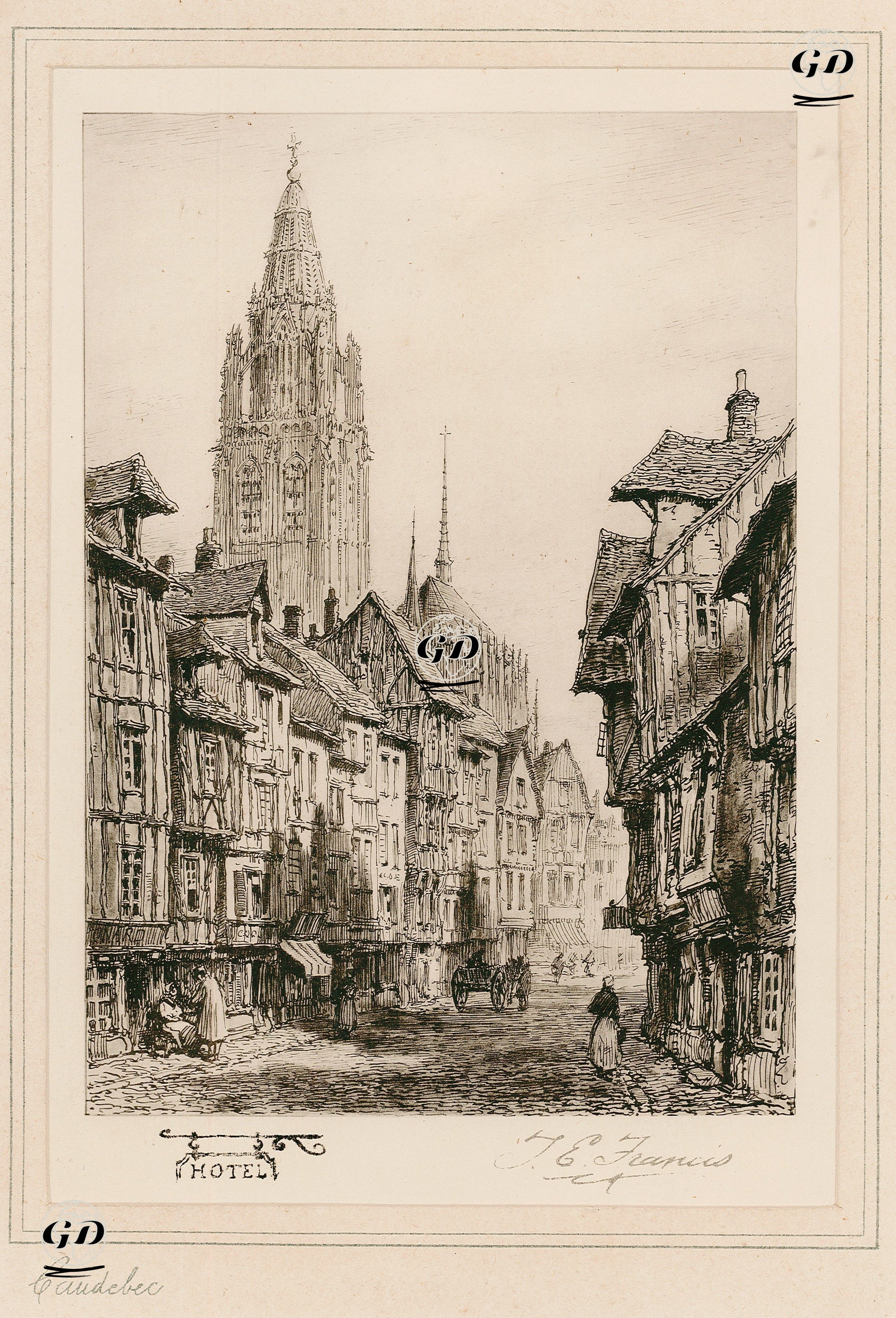 Caudebec - J.E.Francis - 1910's