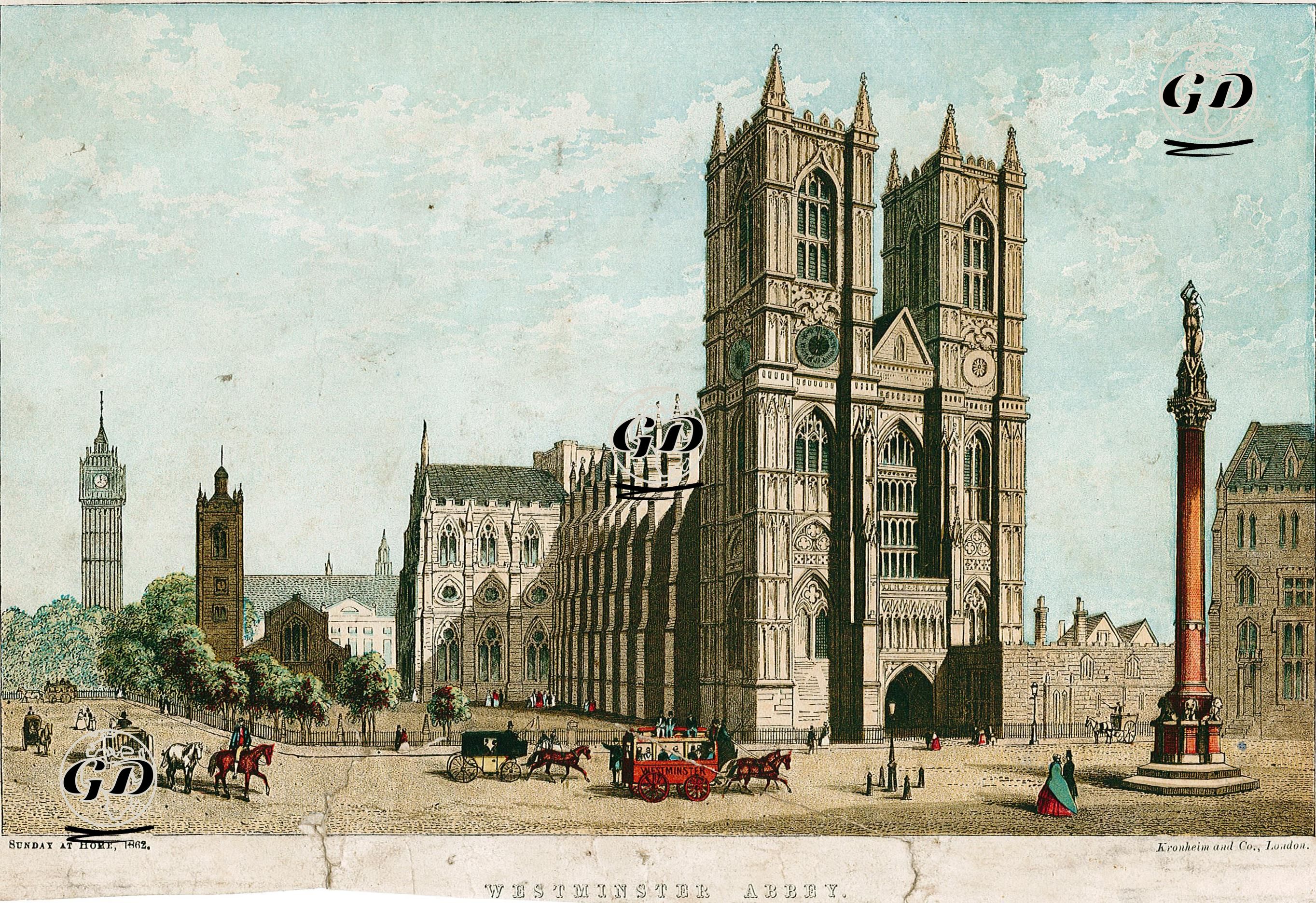 Westminster Abbey -  - 1862