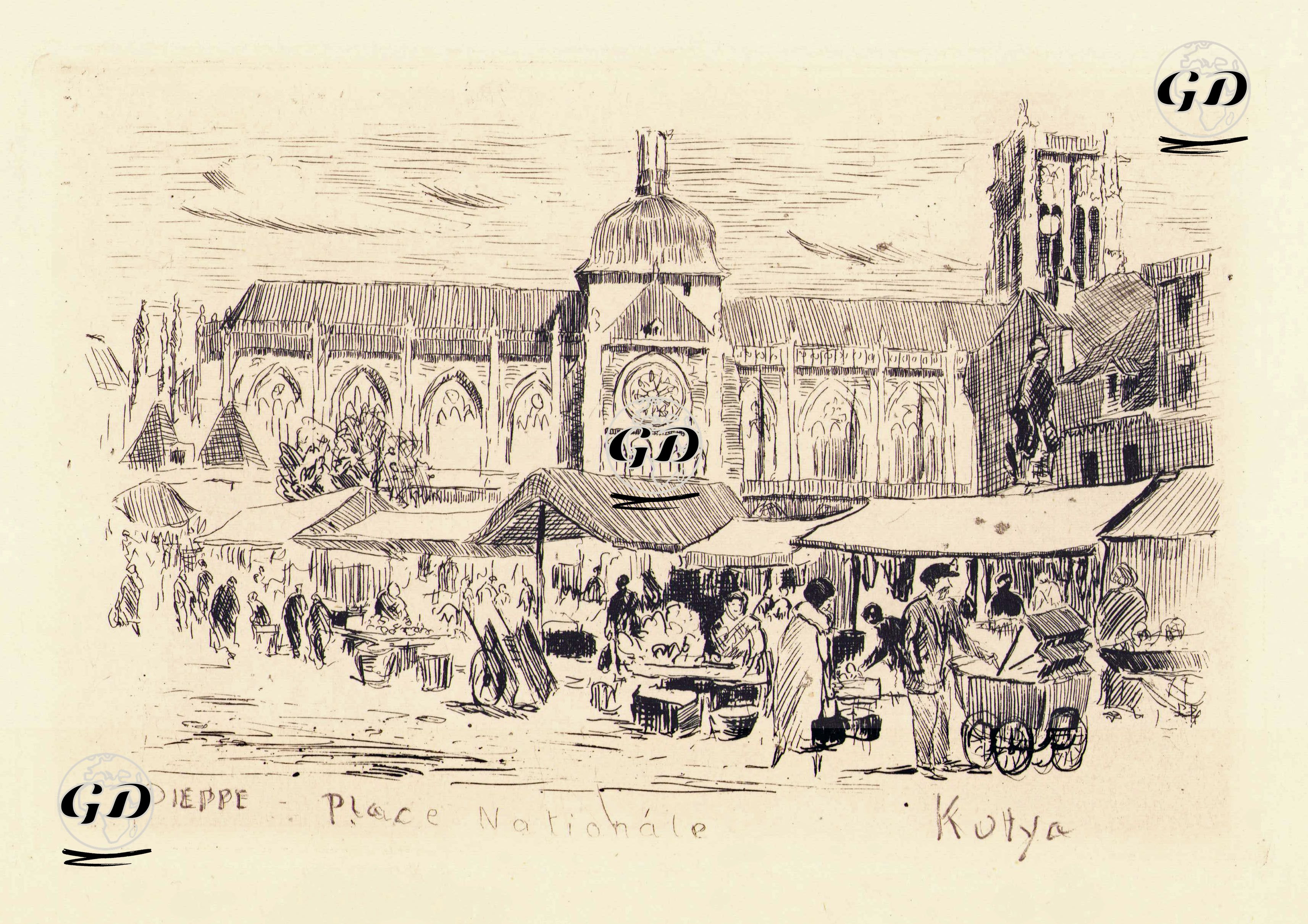Ulusal Bina, Dieppe -  - 1900's