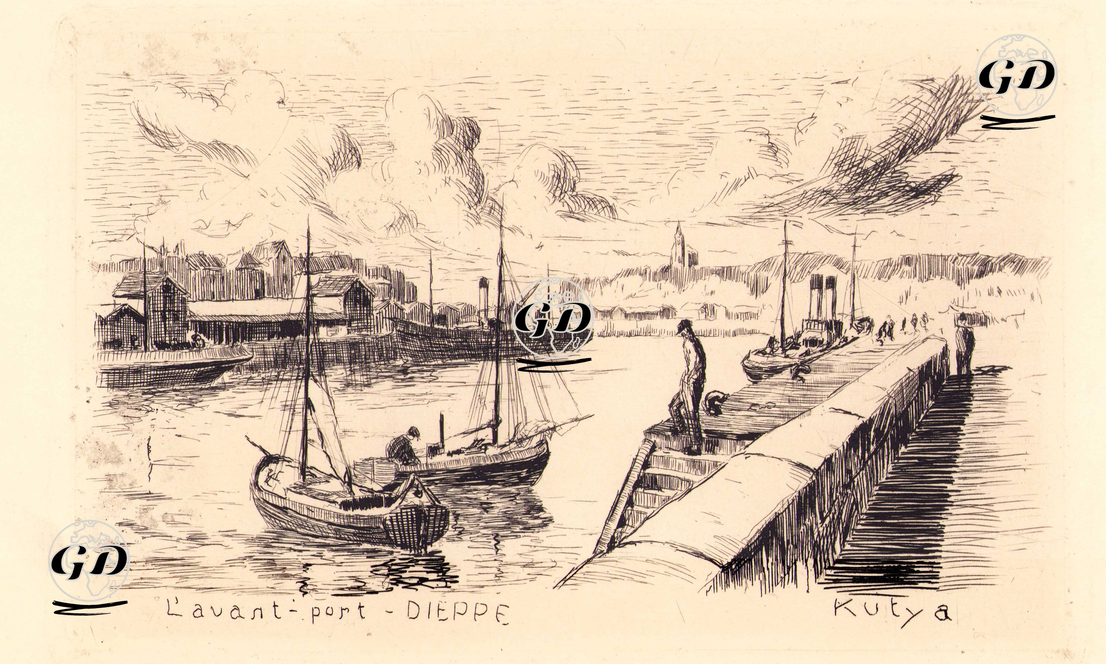 L'avant Limanı, Dieppe -  - 1900's