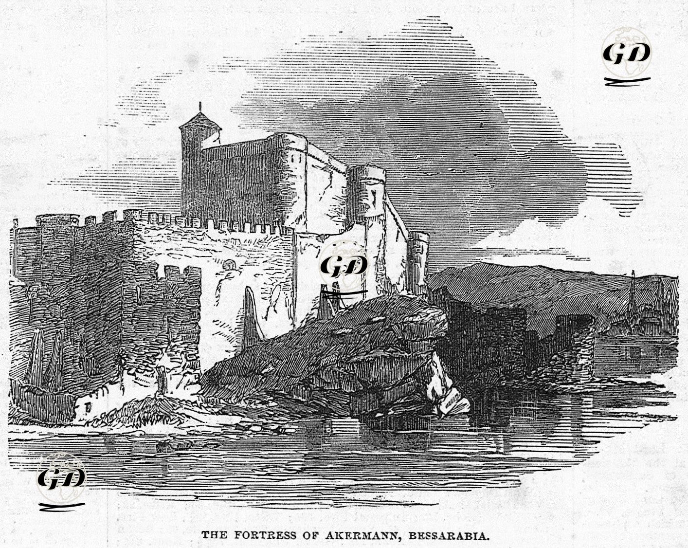 Akkermann Kalesi, Odessa   -  - 1853