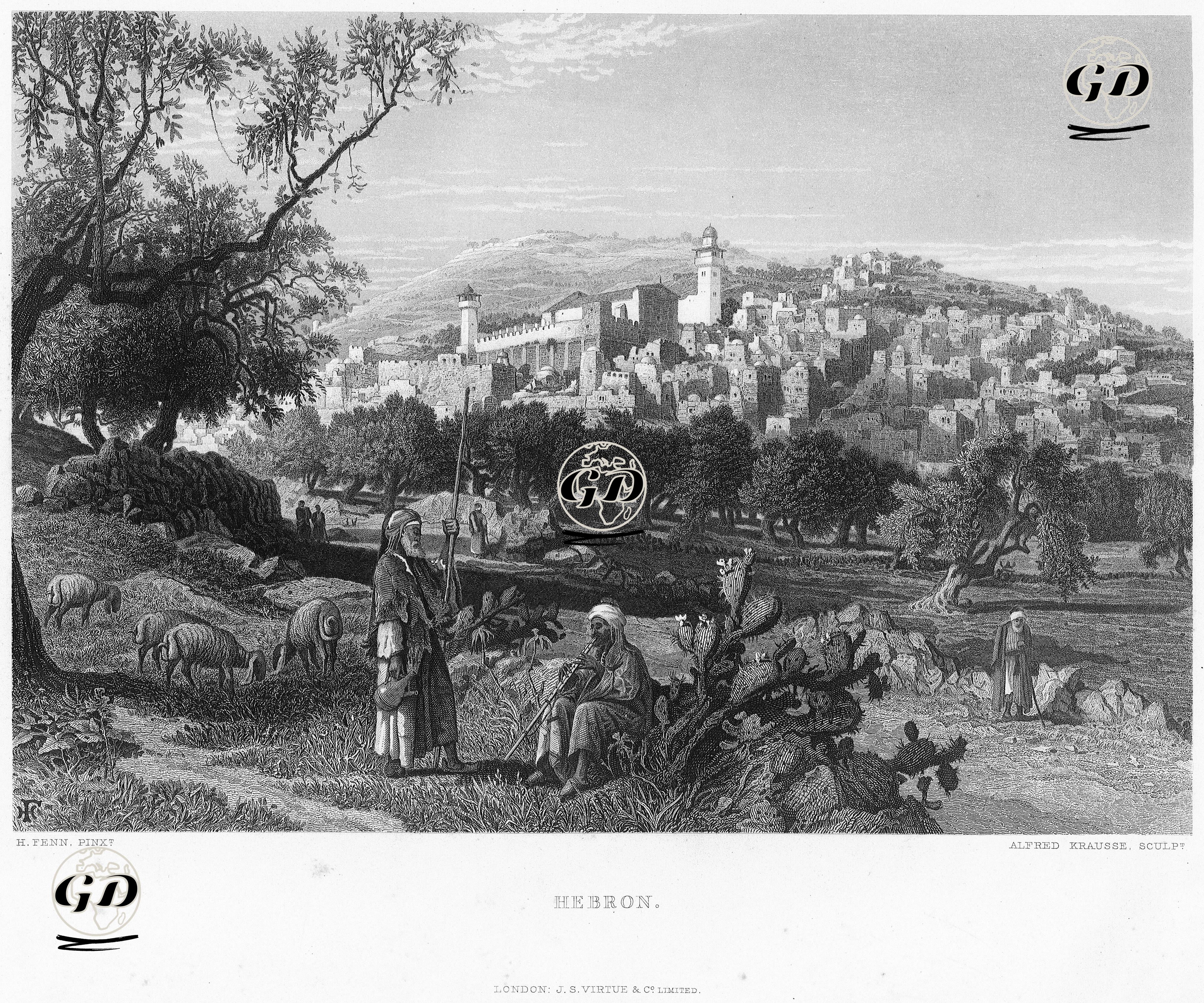 Hebron  - Henry Fenn (1837-1911) - 1883