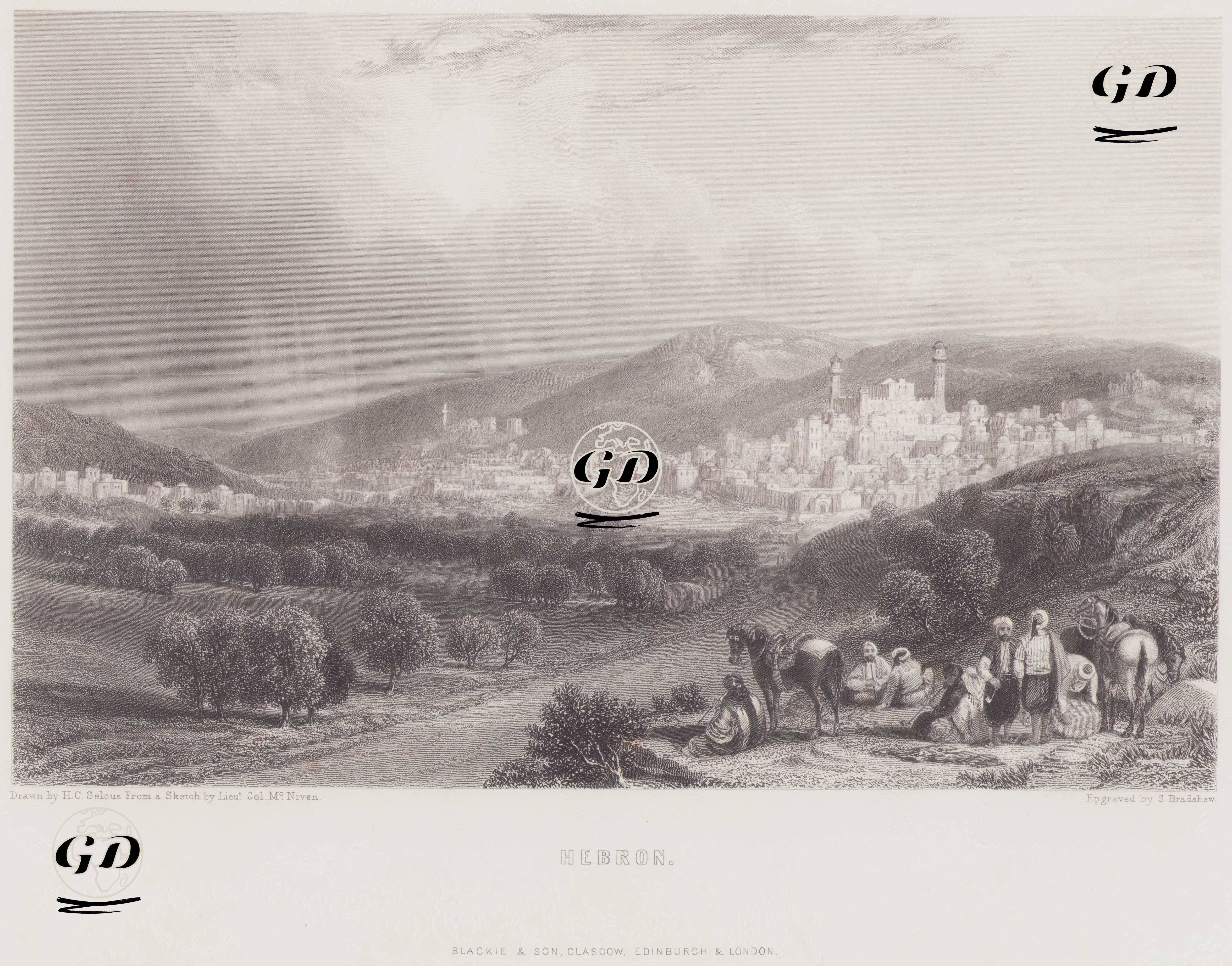 El Halil - Henry  Courtney Selous (1803-1890) - 1860's