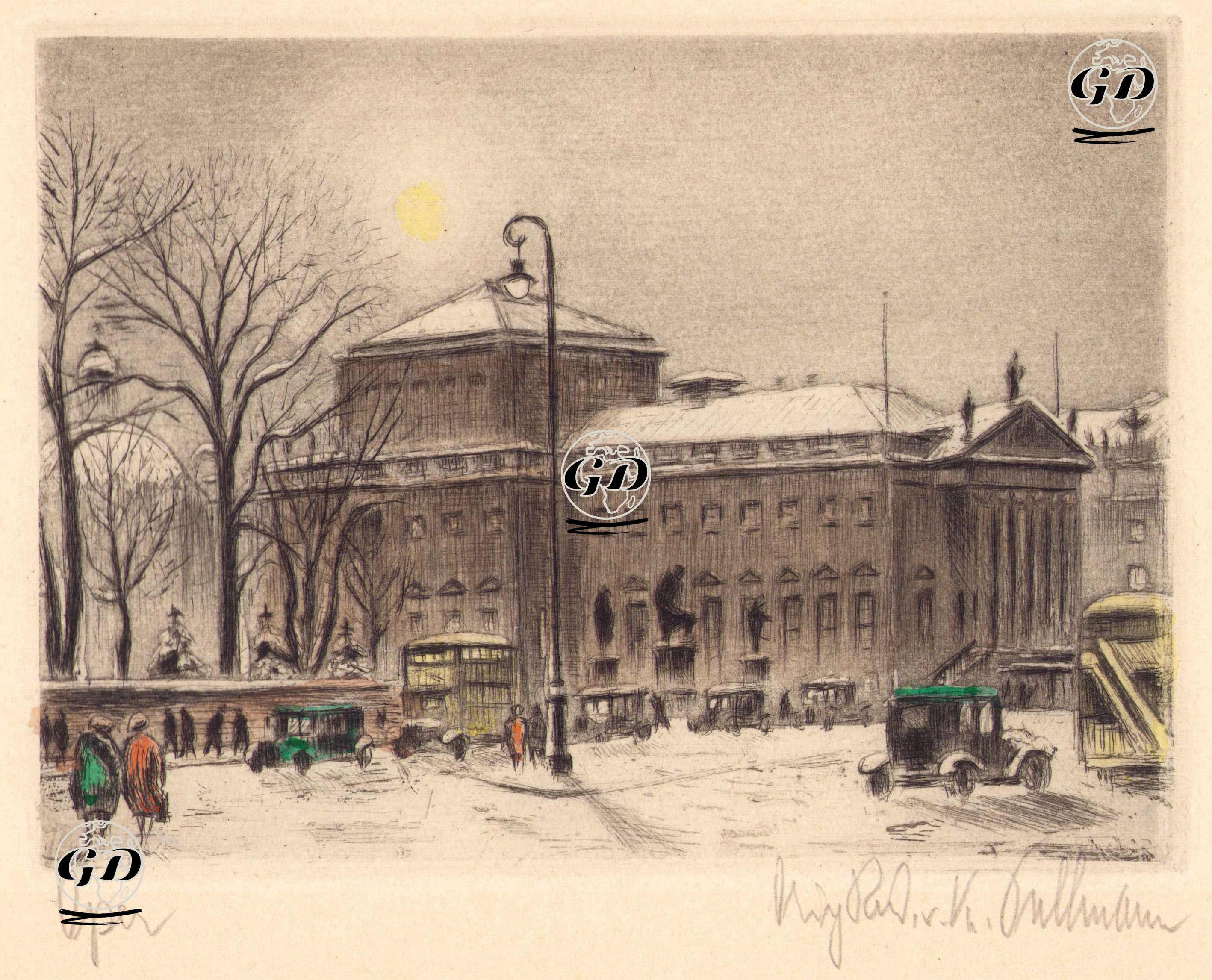 Berlin Devlet Opera Binası -  - 1910's-1940's