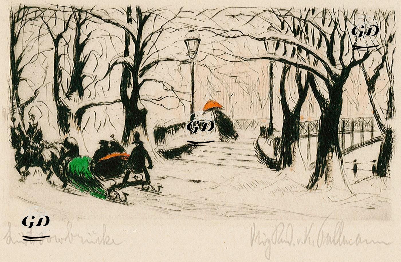 Lützow Köprüsü, Berlin -  - 1910's-1940's