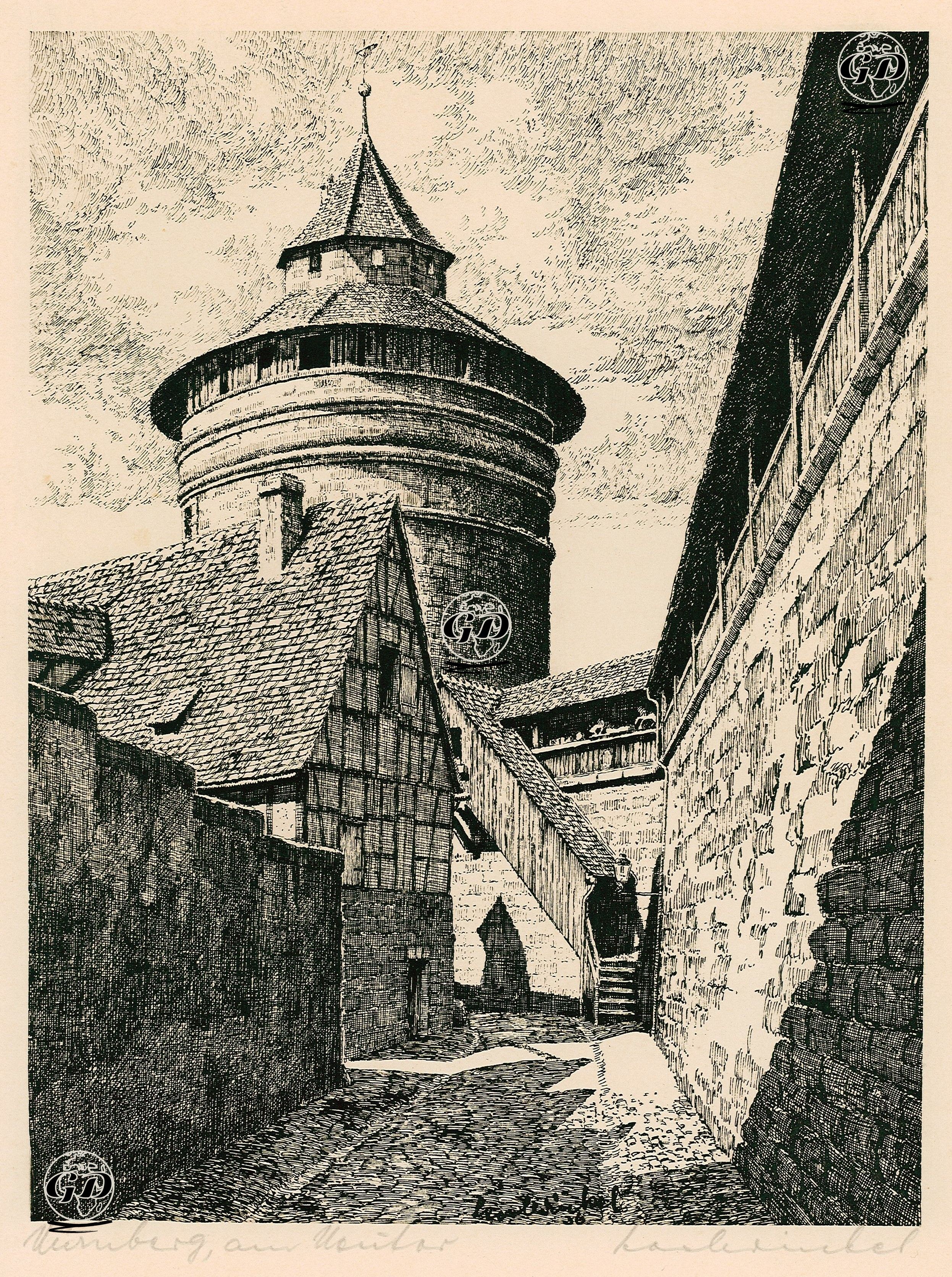 Nürnberg - Karl Winkel (1899-1957) - 1930's-1940's