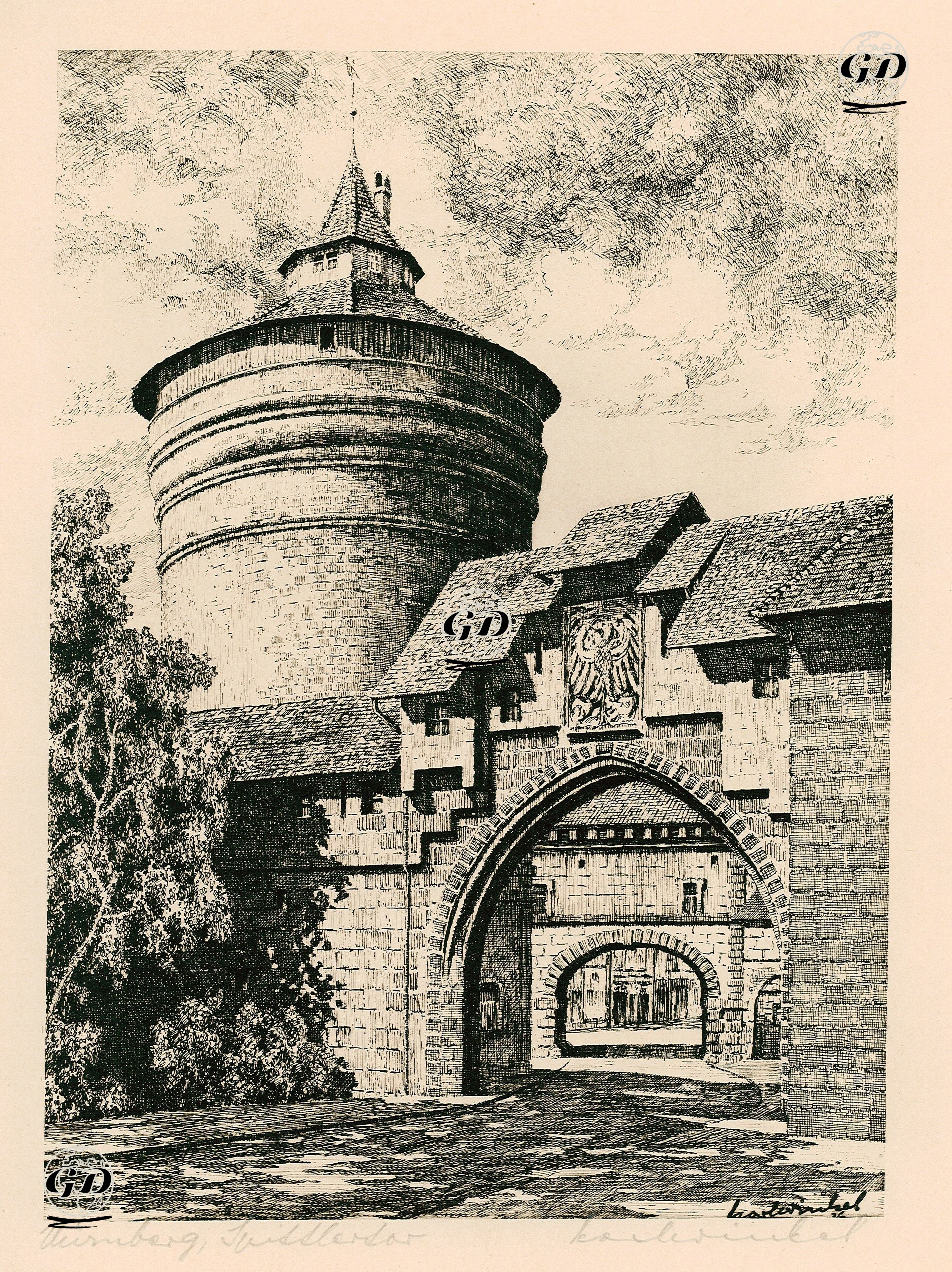 Nürnberg - Karl Winkel (1899-1957) - 1930's-1940's