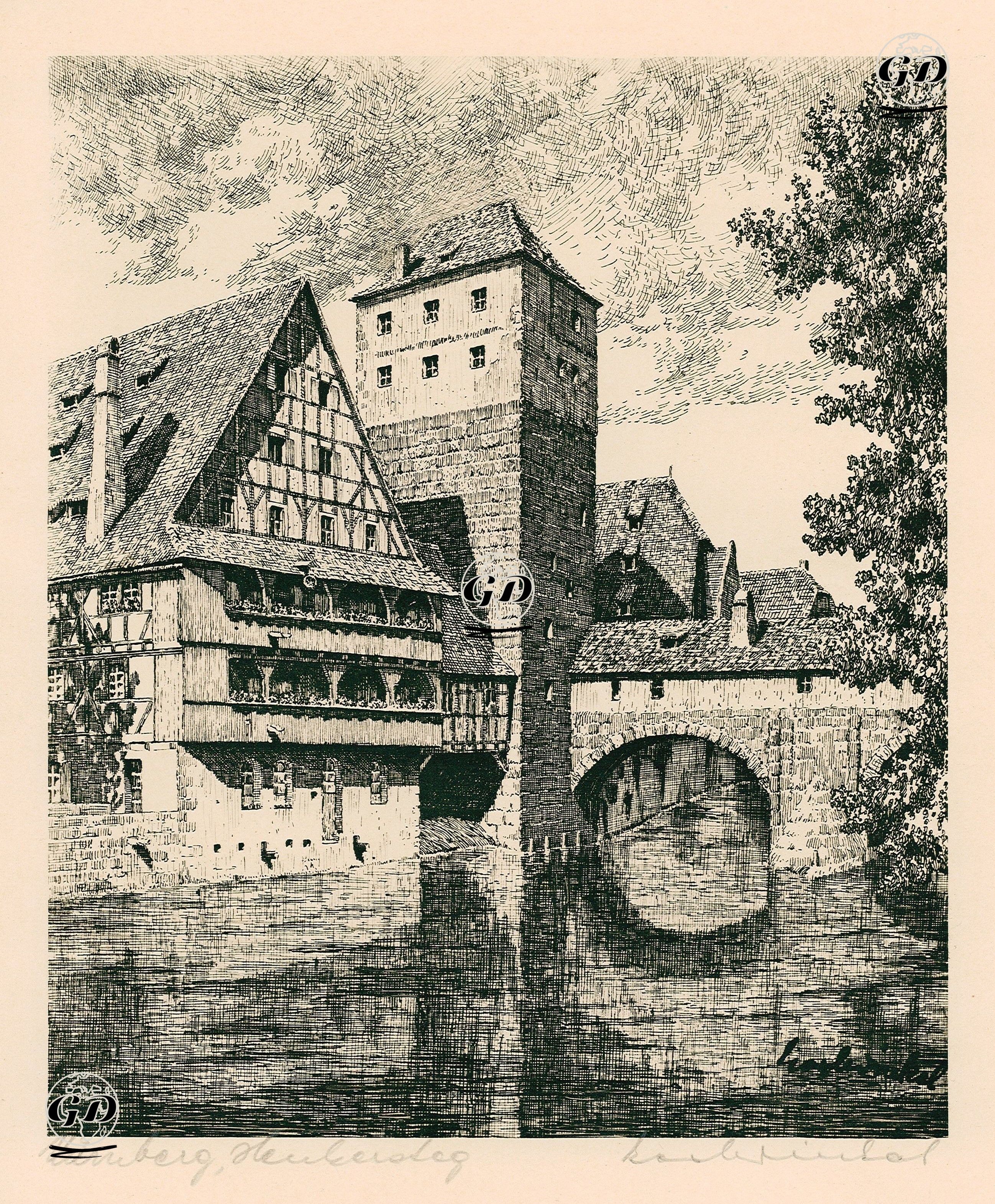 Nürnberg - Karl Winkel (1899-1957) - 1930's-1940's