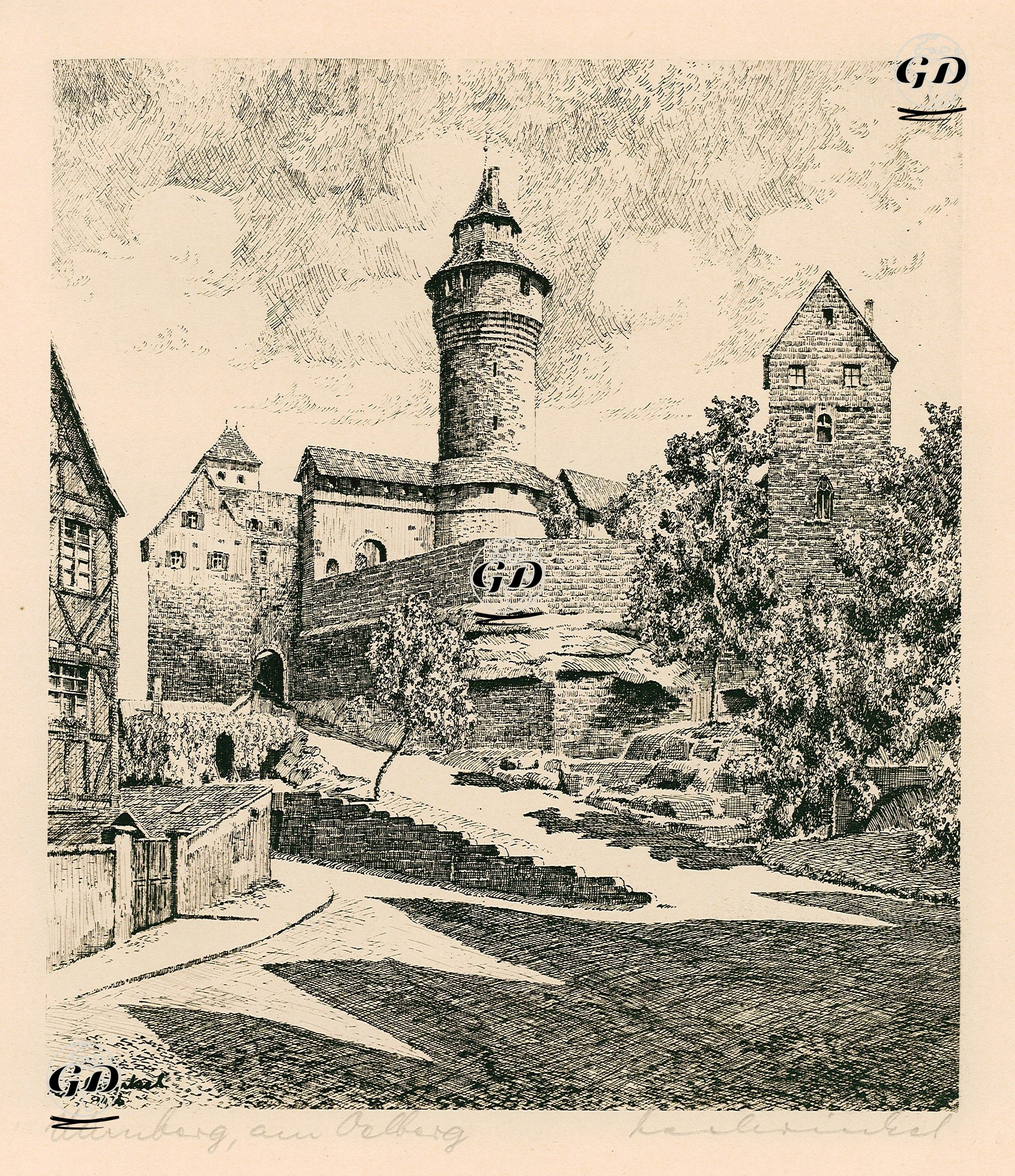 Nürnberg - Karl Winkel (1899-1957) - 1930's-1940's