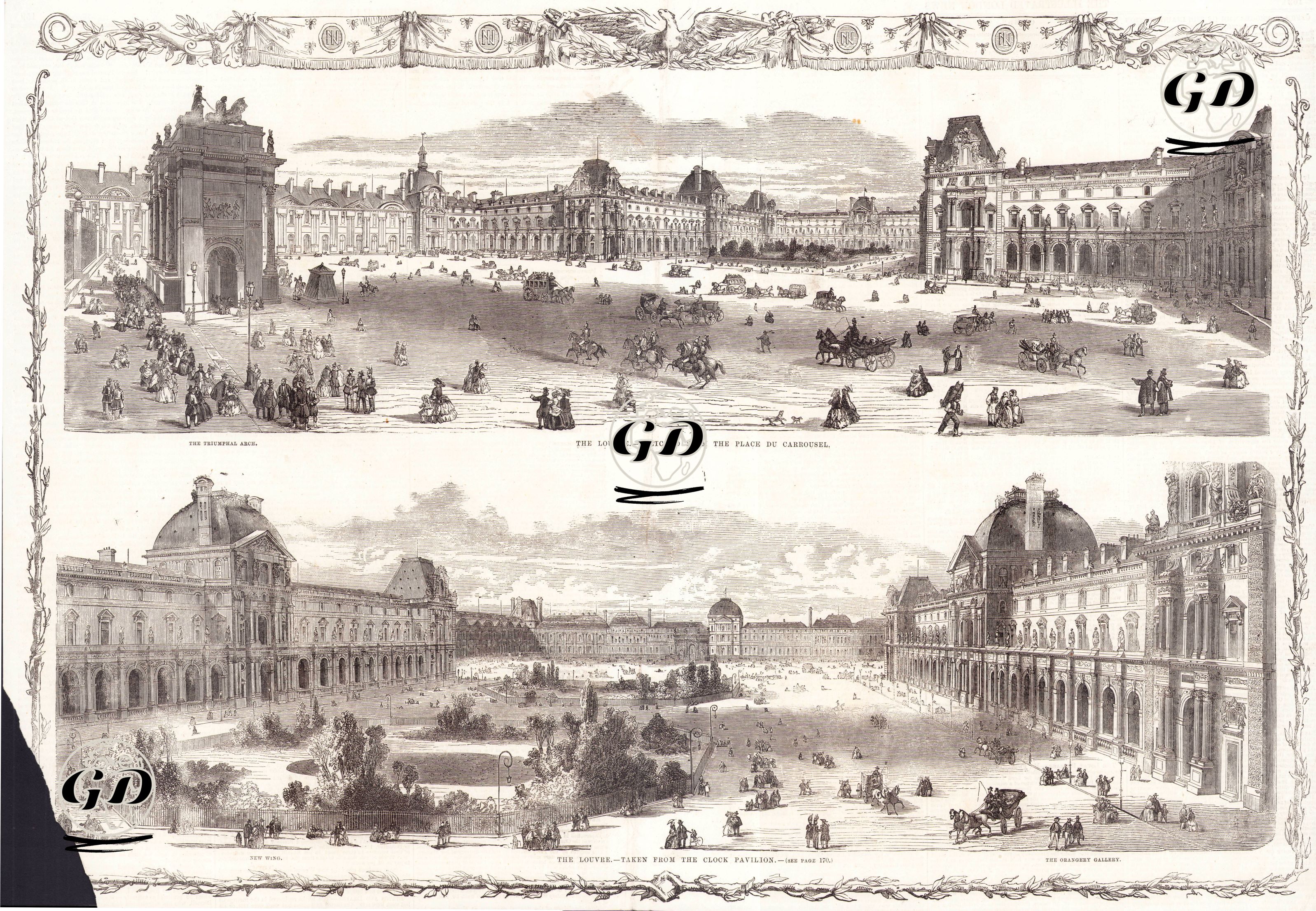 Louvre Sarayı(Müzesi) -  - 1857
