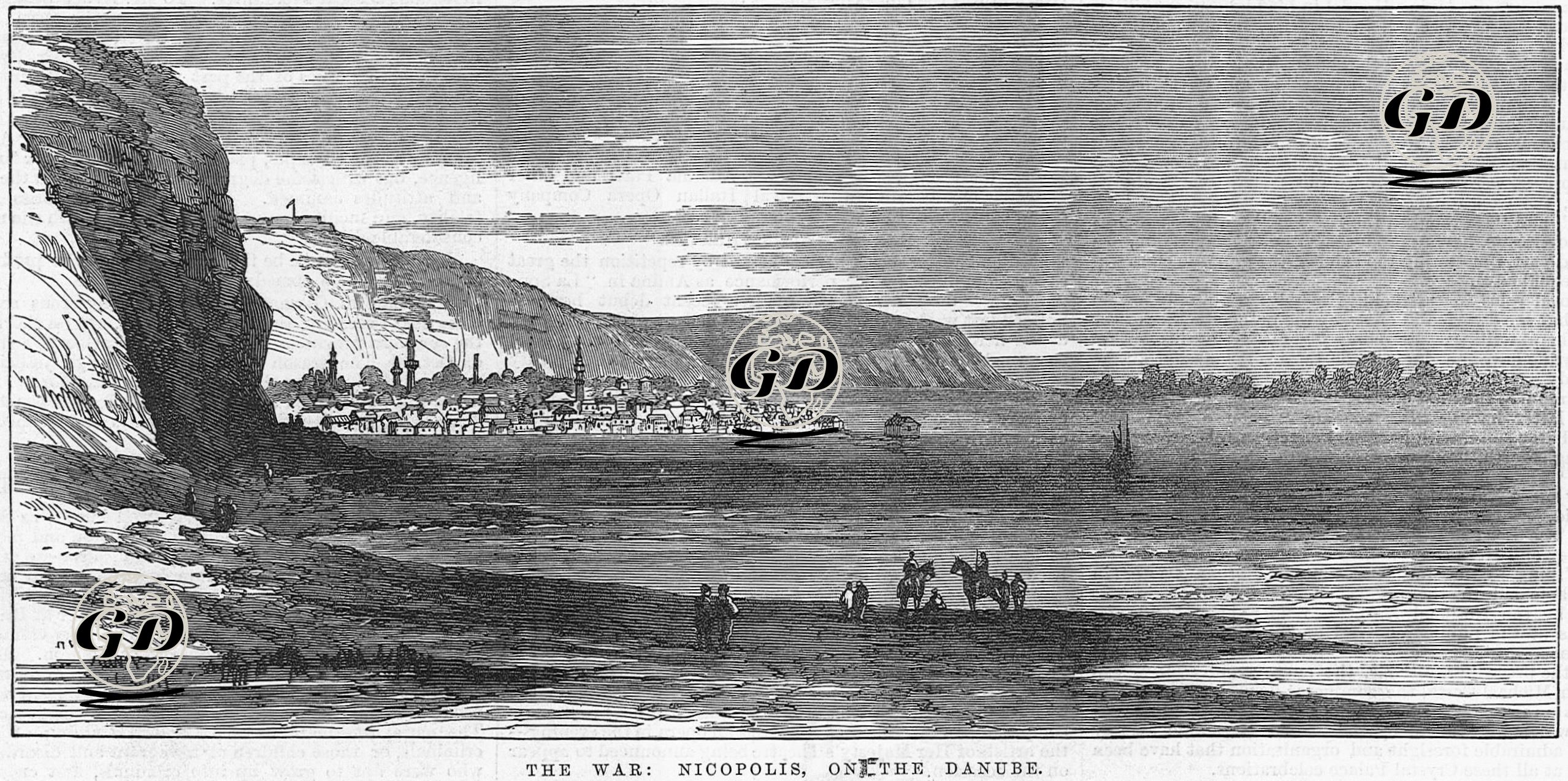 93 Harbi Sırasında Tuna Nehri Üzerinde Niğbolu -  - 1877