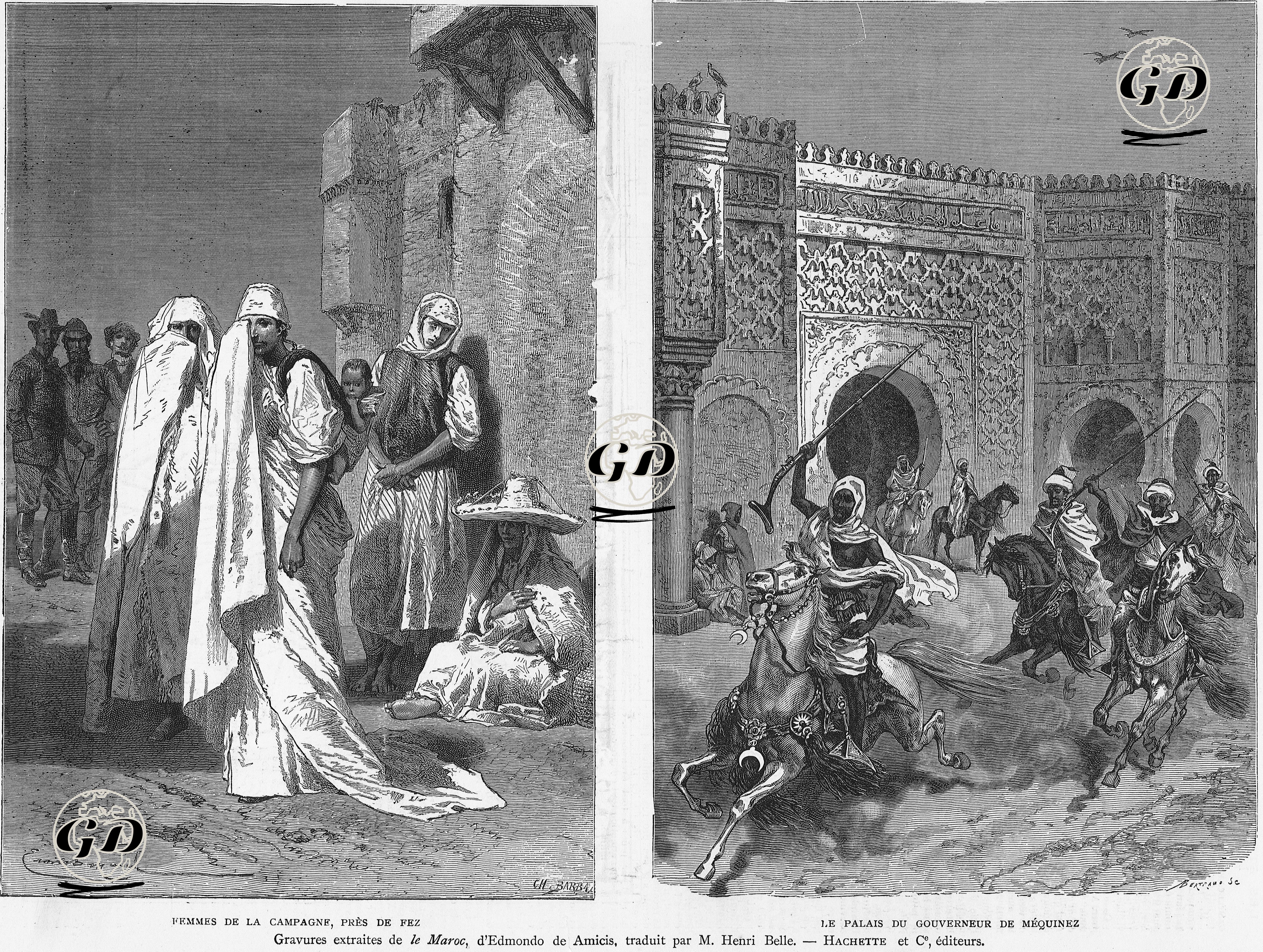 Le Palais Du Gouverneur De Mequinez -  - 1881