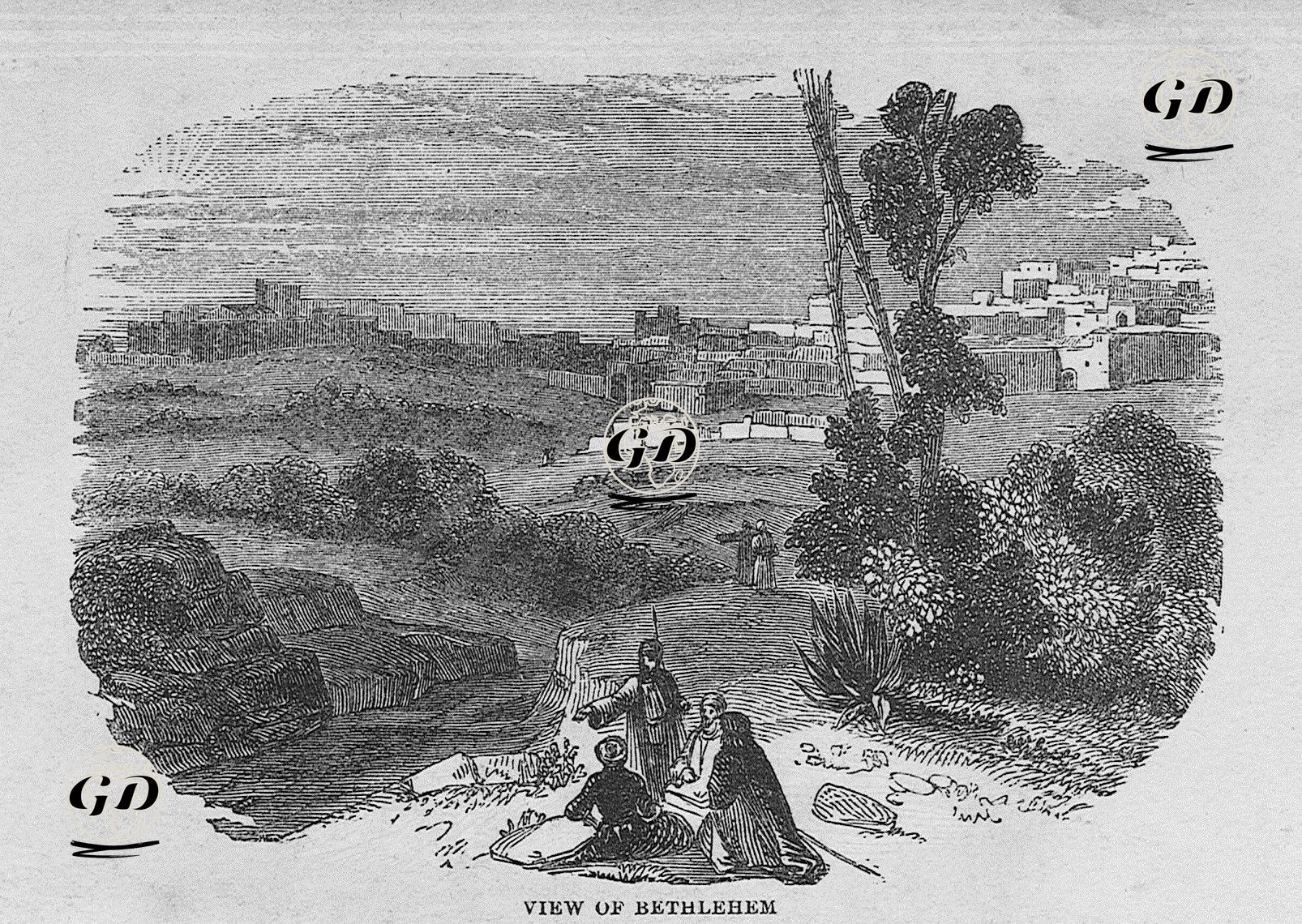 Beytüllahim Manzarası -  - 1850's-1860's