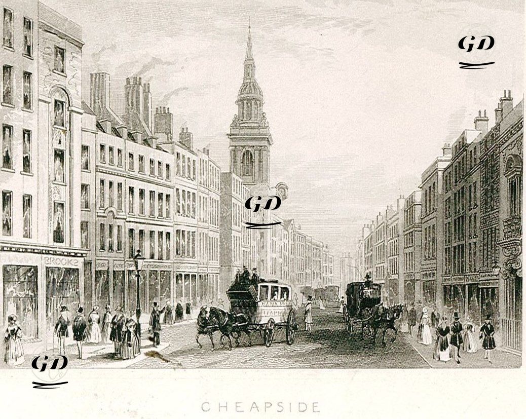 Cheapside -  - 1840's-1850's