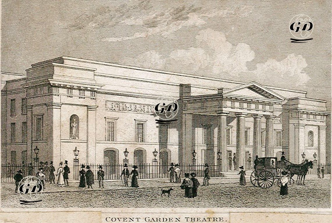 Covent Garden Theatre  -  - 1840's-1850's