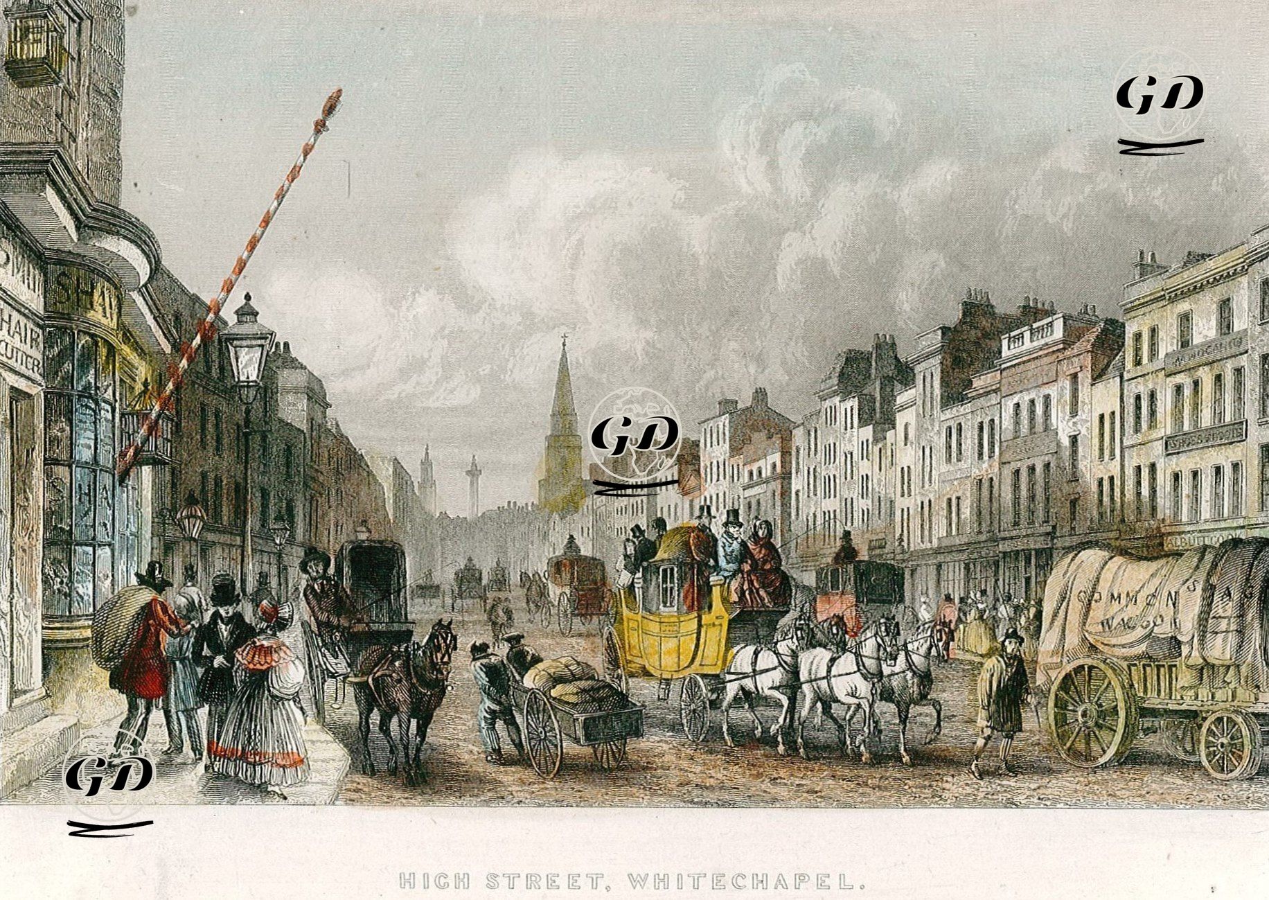 Ana Cadde, Whitechapel -  - 1840's-1850's