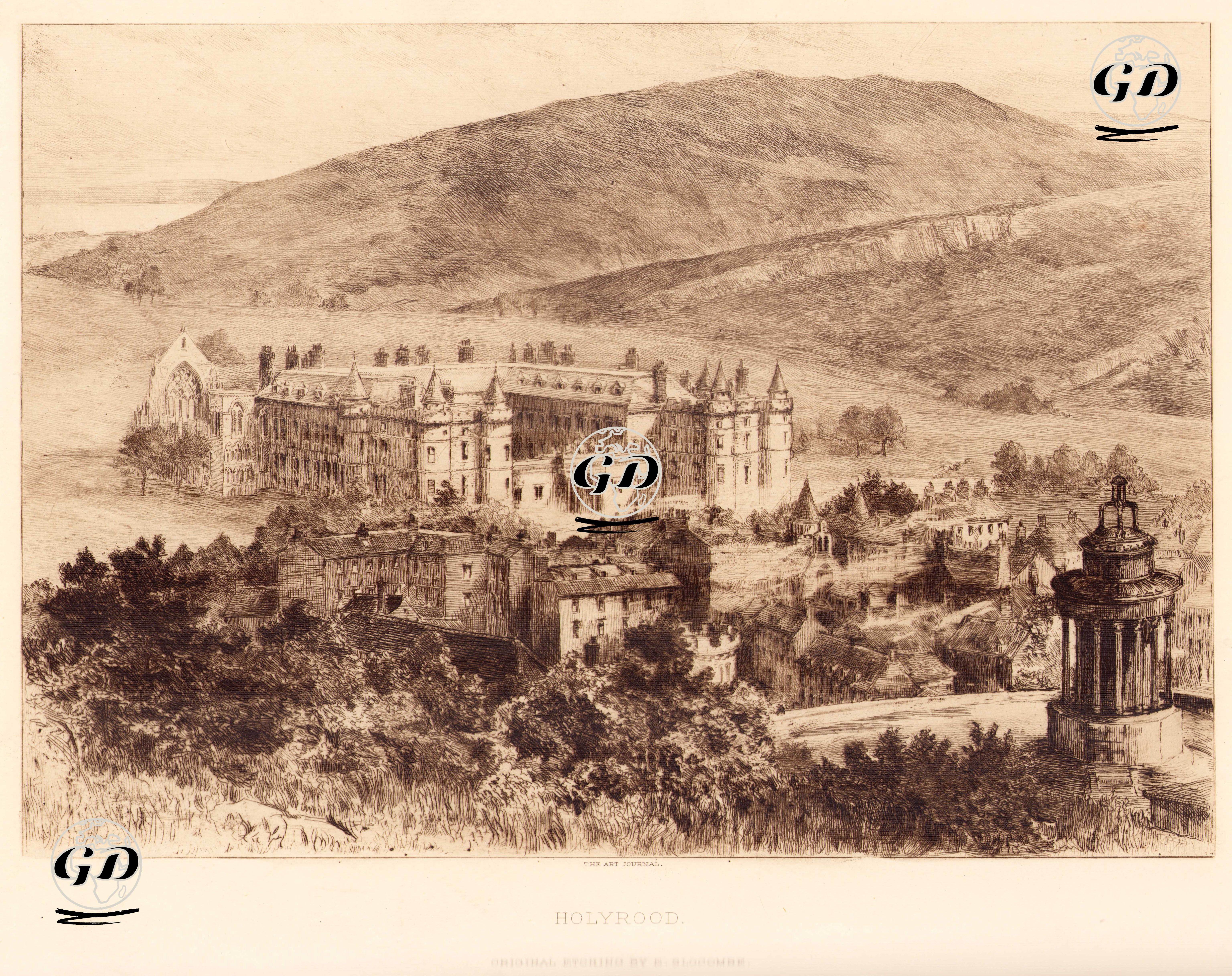 Holyrood Sarayı -  - 1891