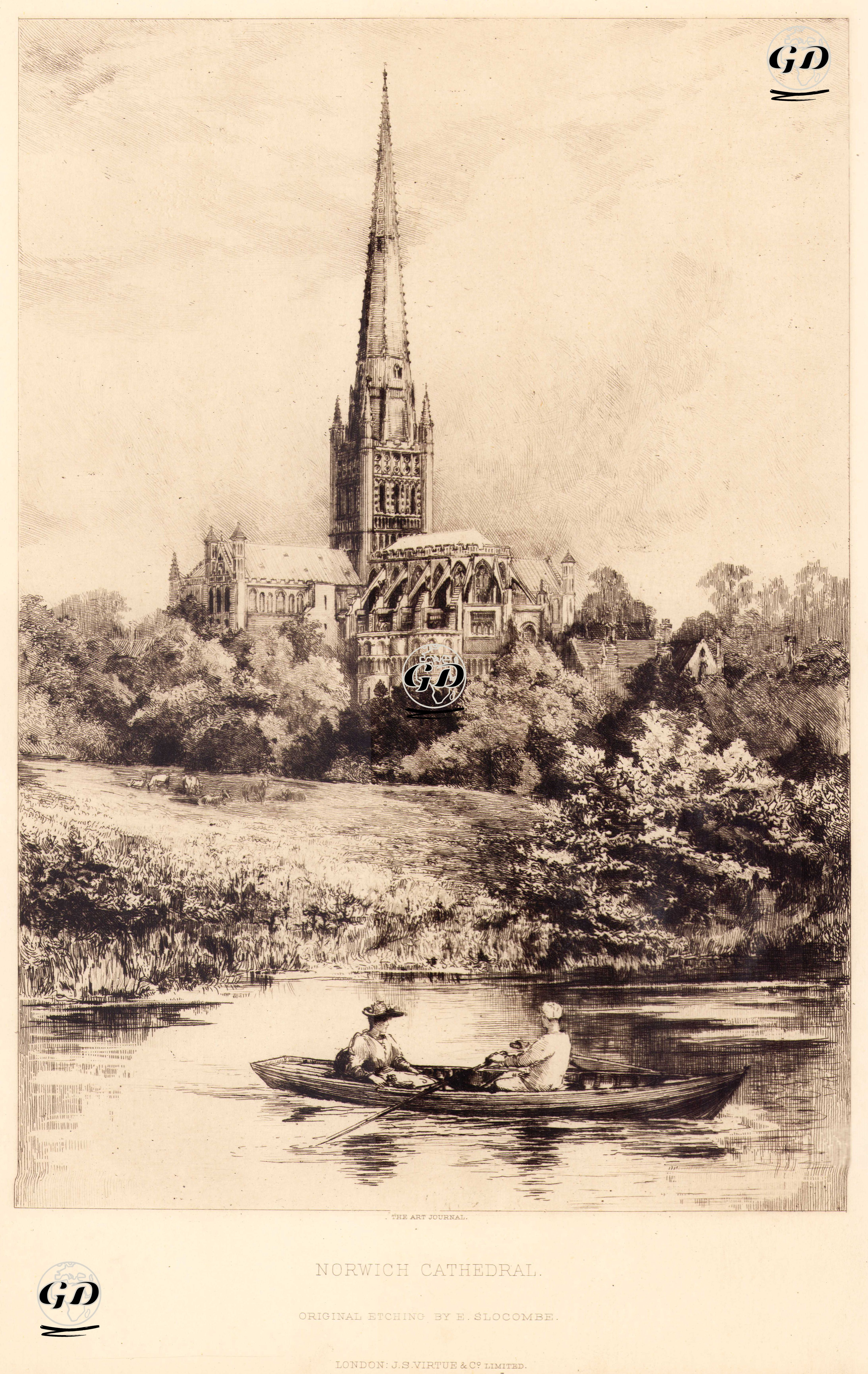 Norwich Kathedrali -  - 1892