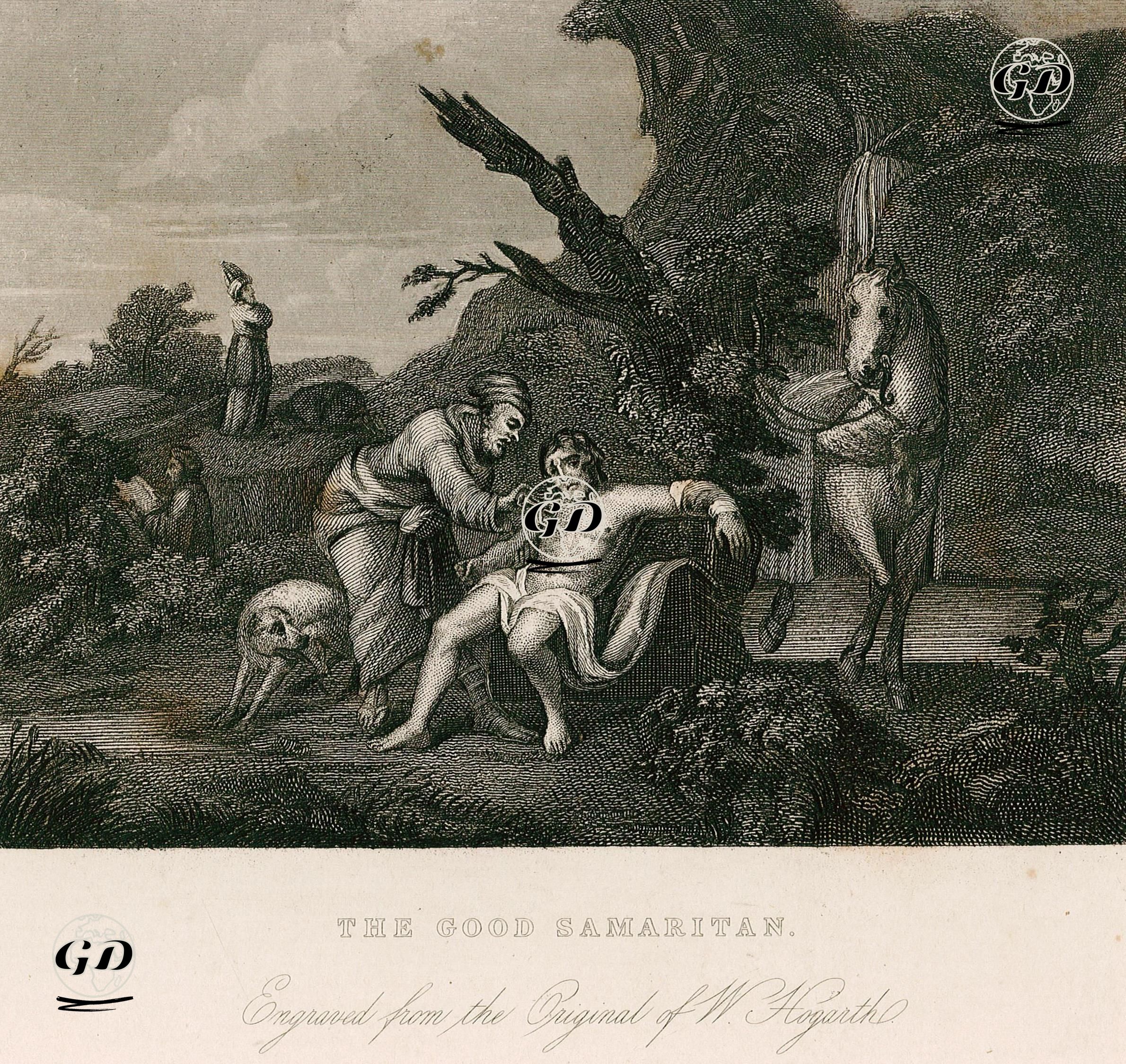 The Good Samaritan - William Hogarth (1697-1764) - 1870