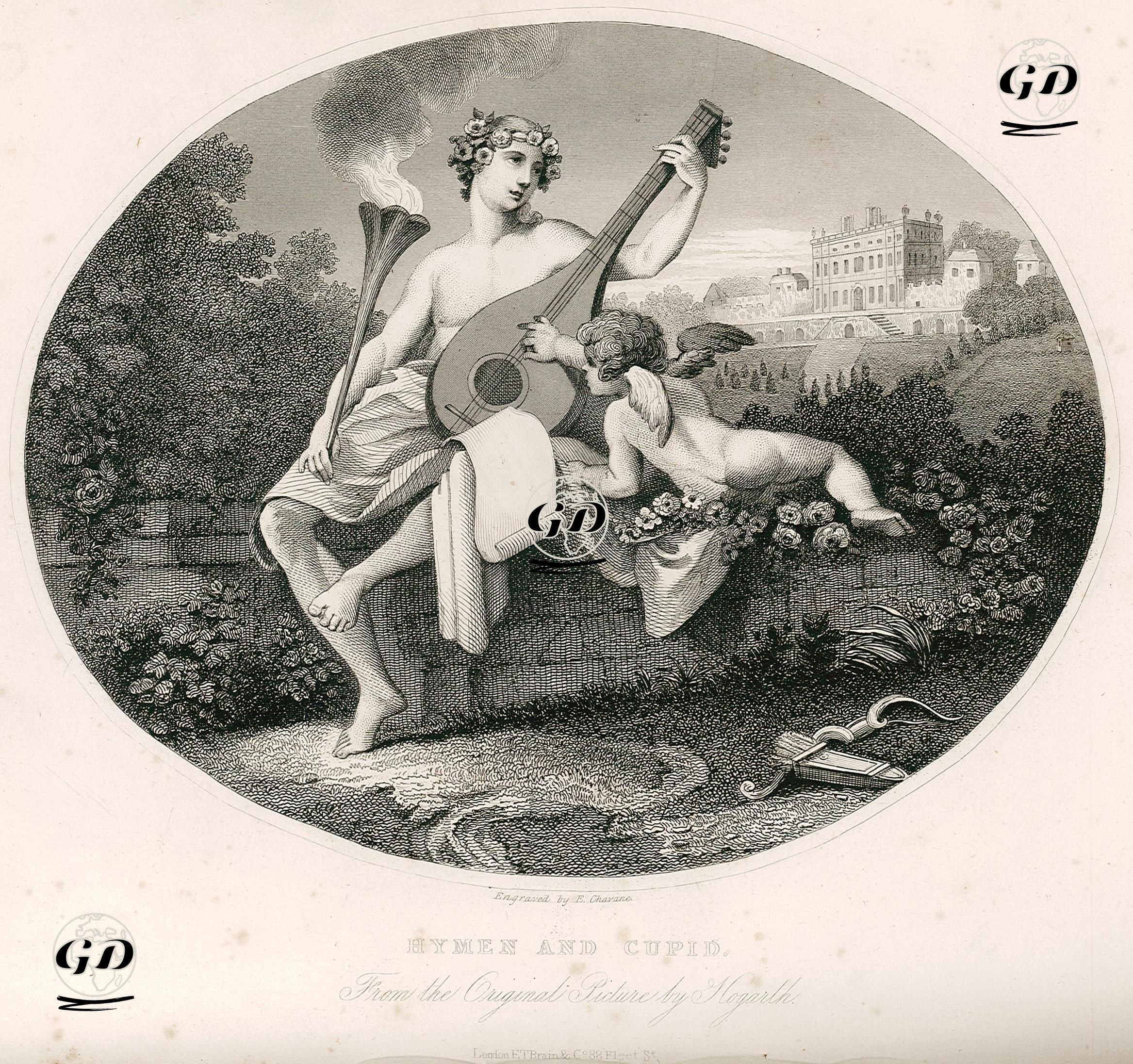 Hymen And Cupid - William Hogarth (1697-1764) - 1833