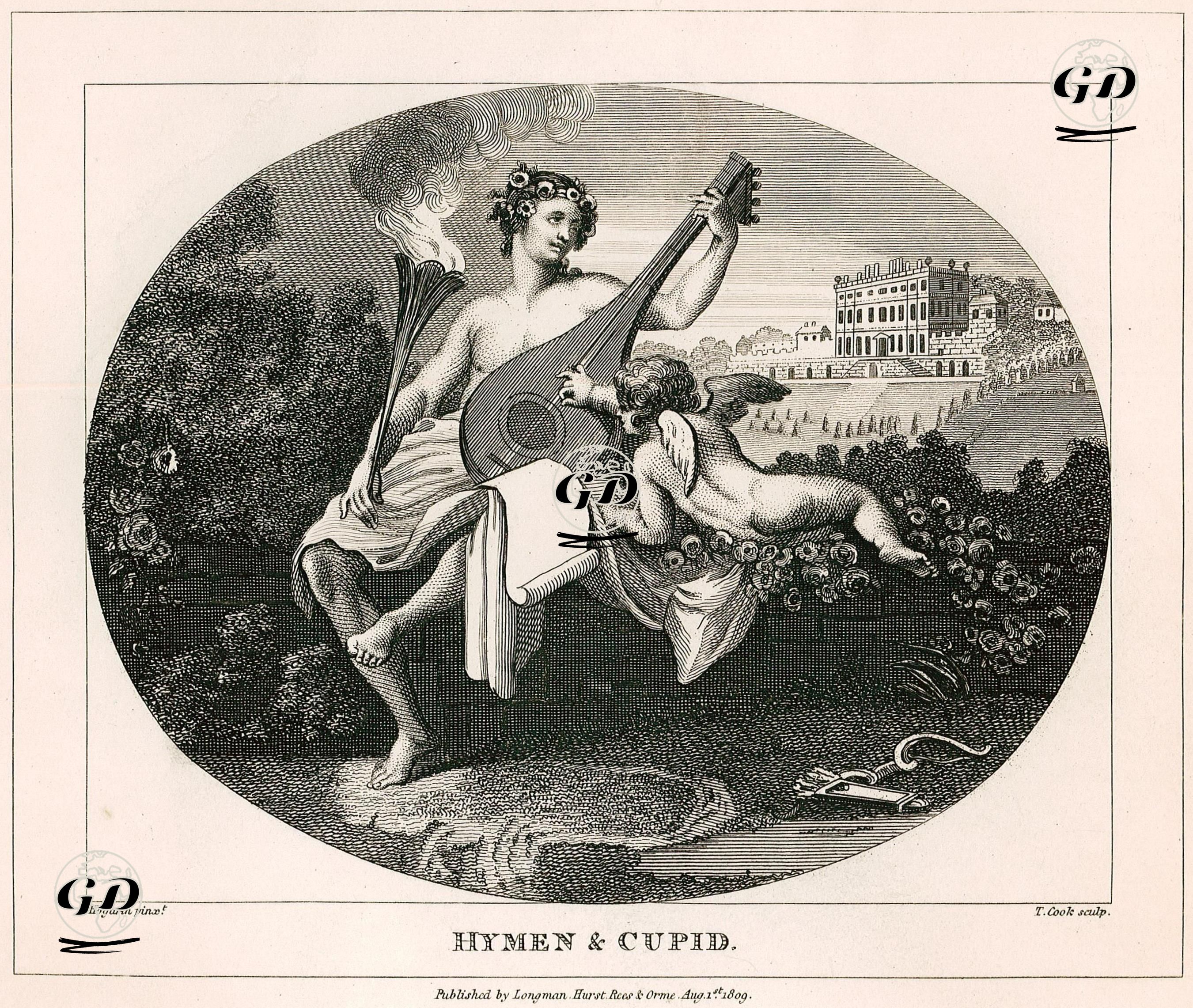 Hymen And Cupid - William Hogarth (1697-1764) - 1809